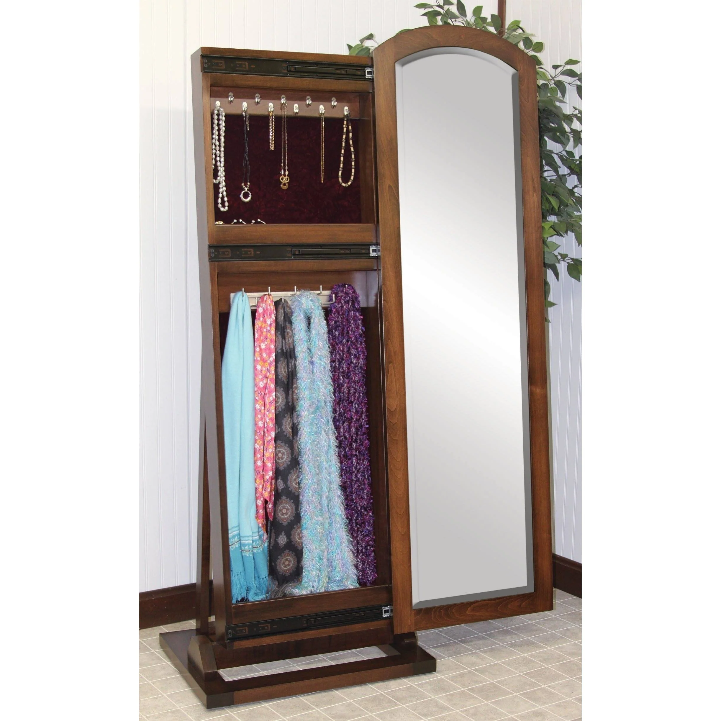 Amish Antique Shaker Jewelry & Scarf Leaner