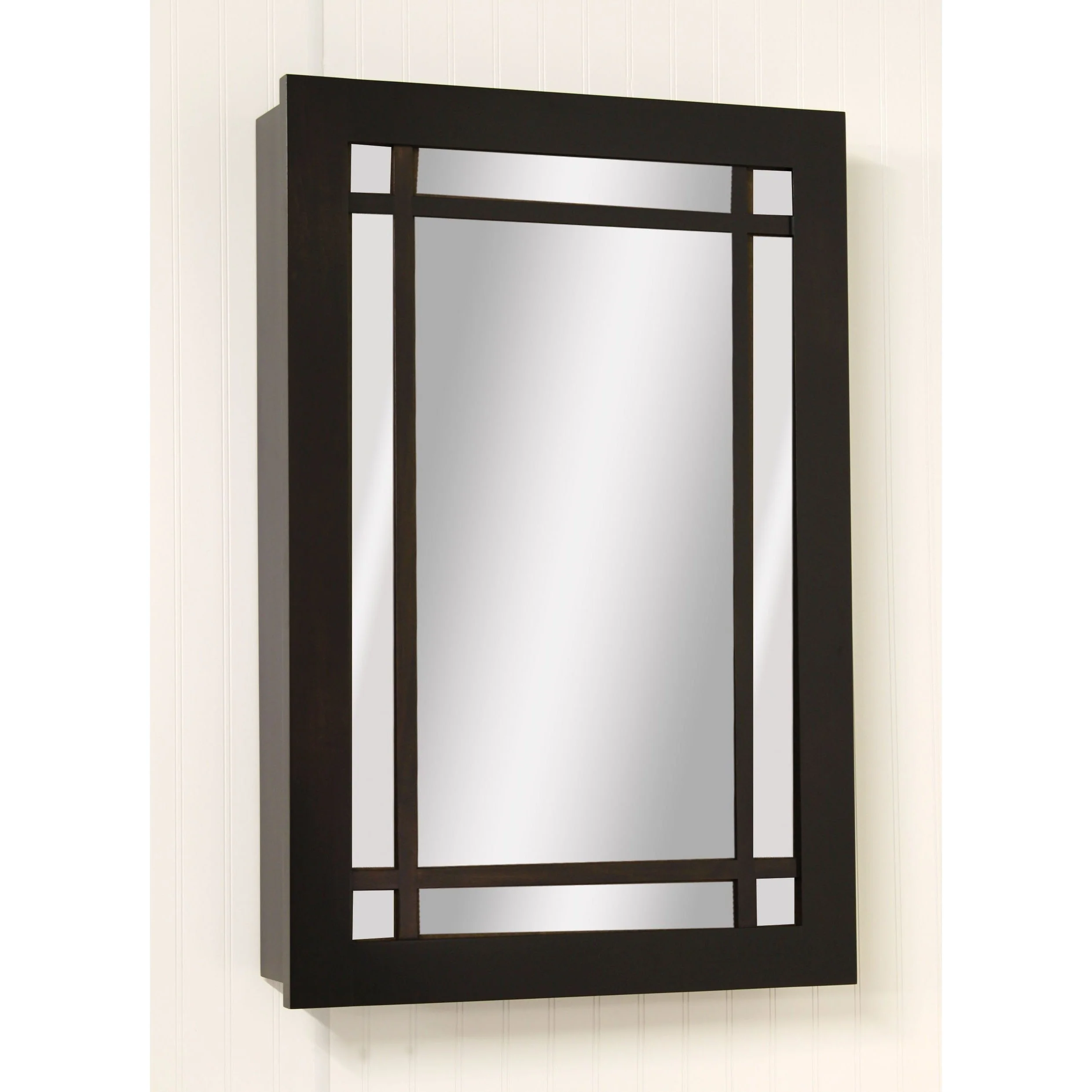 Amish Colonial Wall Mount Jewelry Mirror