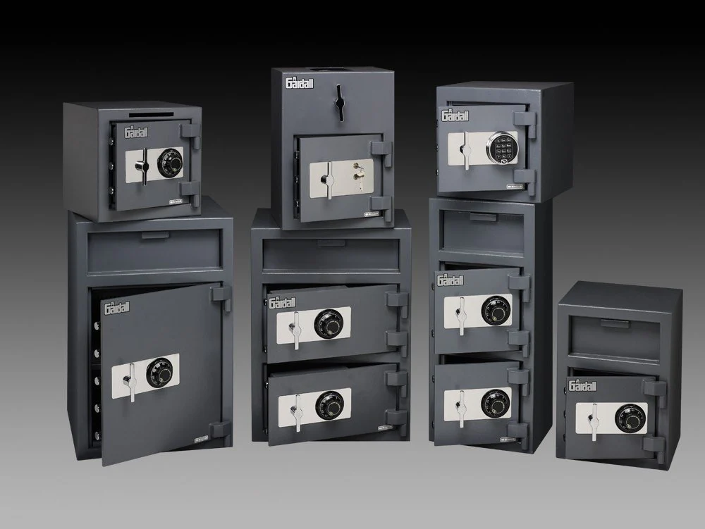 Gardall LCR2014-G-C Rotary Hopper Depository Safe