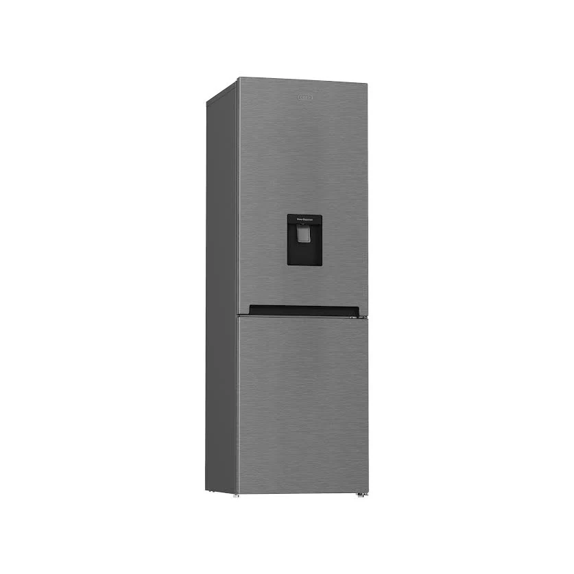 Defy 348L Fridge Freezer with Water Dispenser Metallic