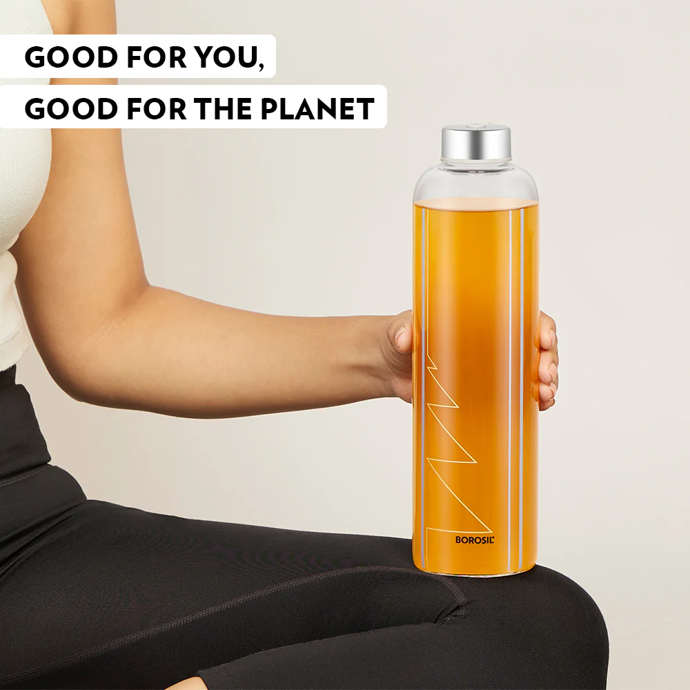 Crysto Narrow Mouth Sintra Glass Bottle