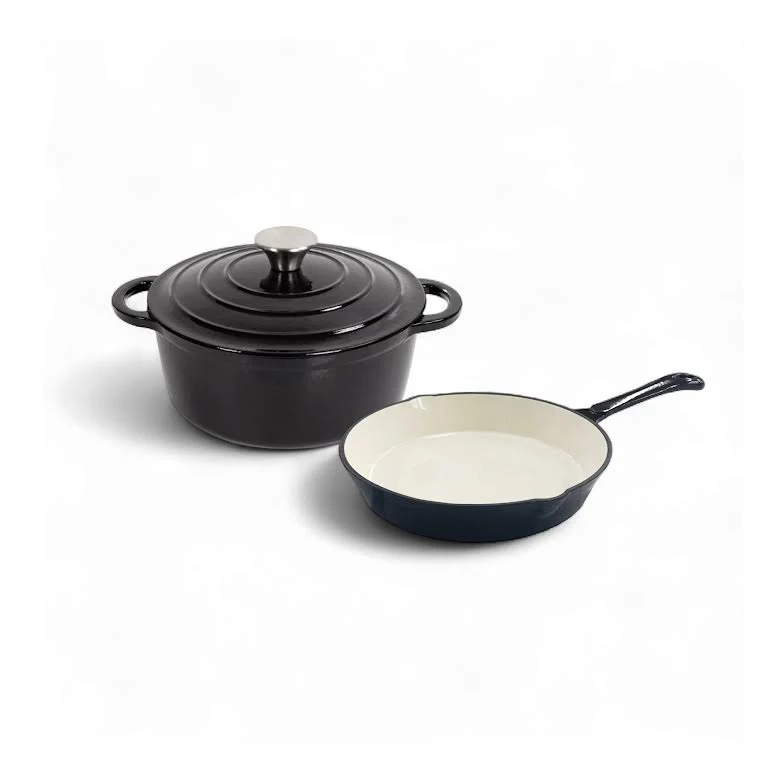 CH 2 Piece Cast Iron Combo Black