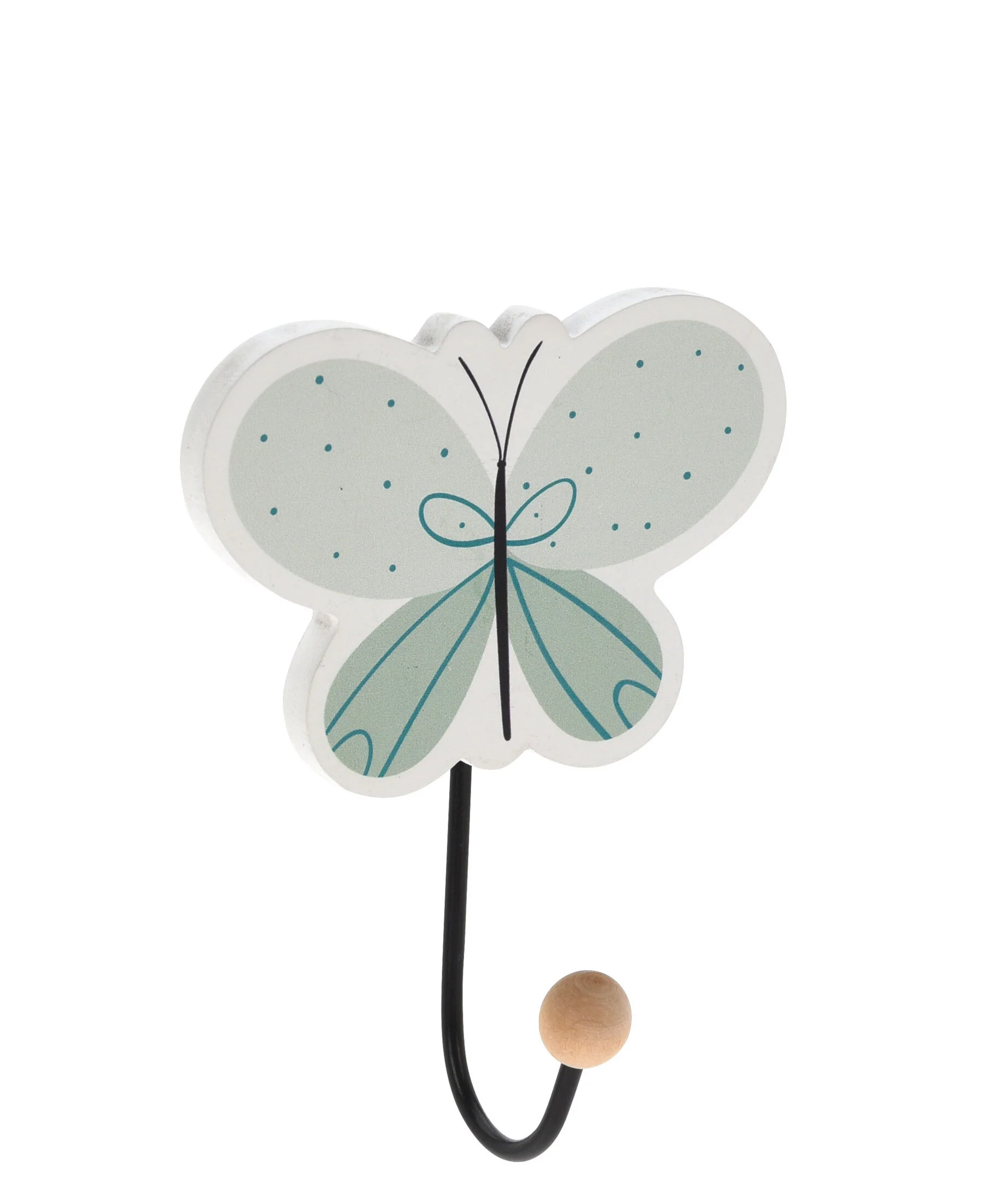 Elemental Decor Butterfly Coat Rack - Blue