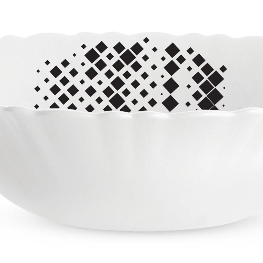 Larah by Borosil Slate Dinner Set, 15 pc