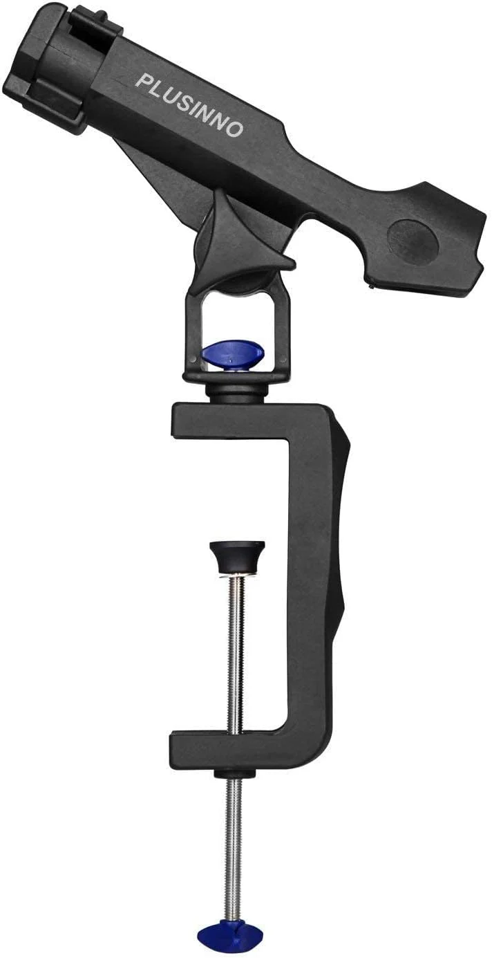 Fishing Boat Rods Holder Large Clamp Opening 360 Degree Adjustable