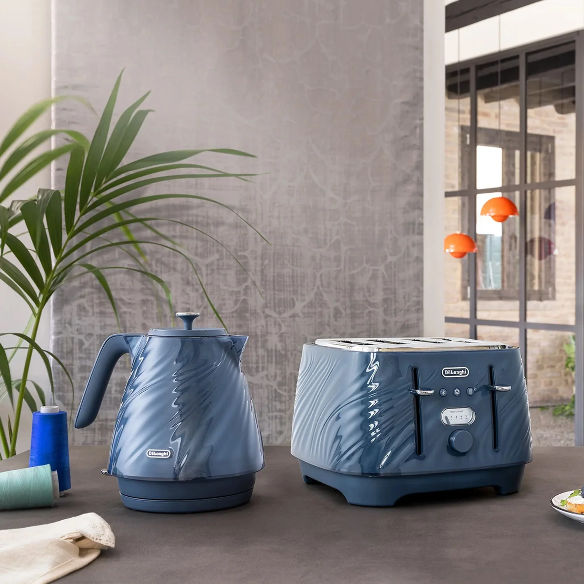 DeLonghi Ballerina Breakfast Pack Silk Blue