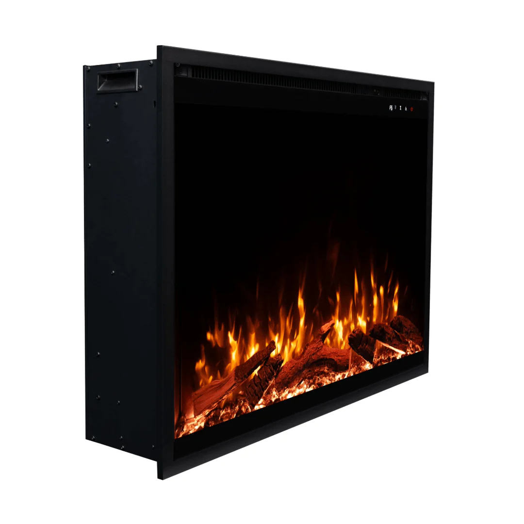 Fireplug™ Pro 33 inch Smart Electric Fireplace Insert with Fire Crackle Sound 80072