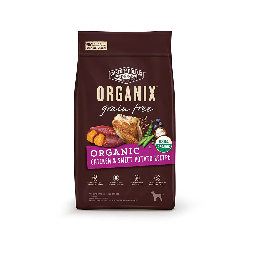 Castor & Pollux® Organix® Grain Free Organic Chicken & Sweet Potato Recipe Dog Food 18 Lbs