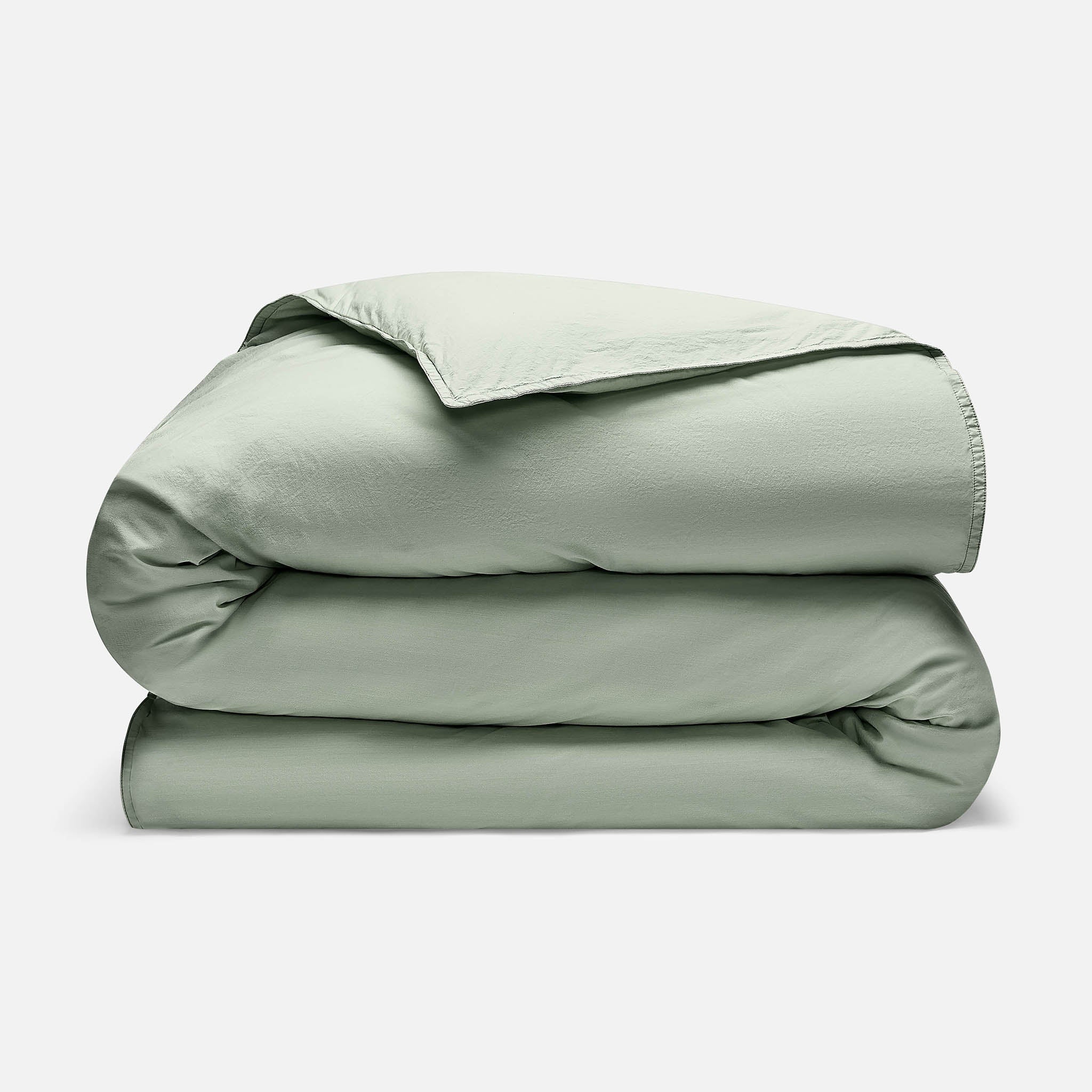 Washed Classic Percale Duvet Cover