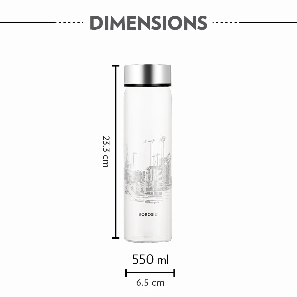 Neo Wide Mouth Roma Glass Bottle