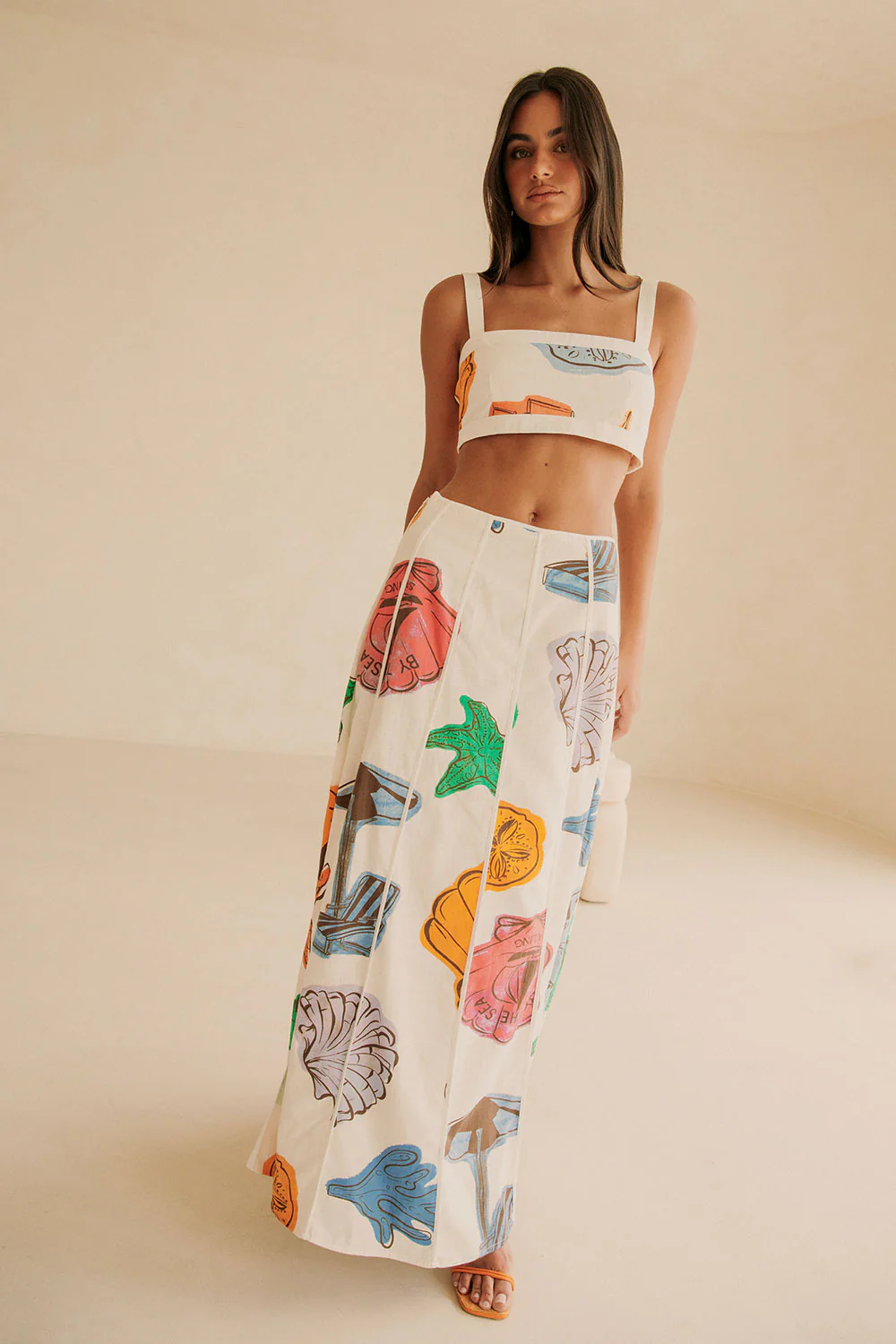 Audrey Skirt - By The Sea
