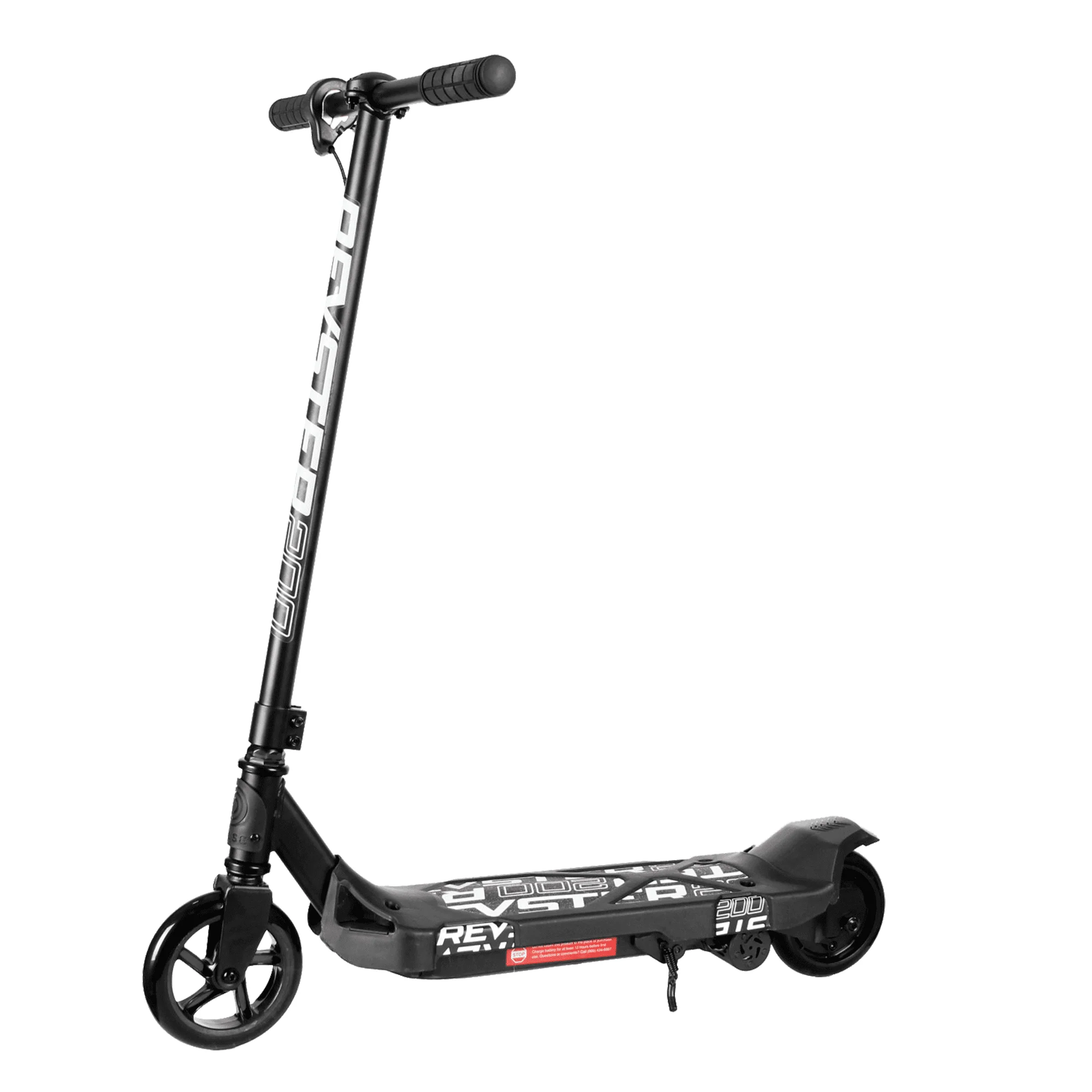 Electric and Kick Scooter, 2-in-1, Ages 8+, 12V Battery, 8 MPH, 130mm Rear Brake
