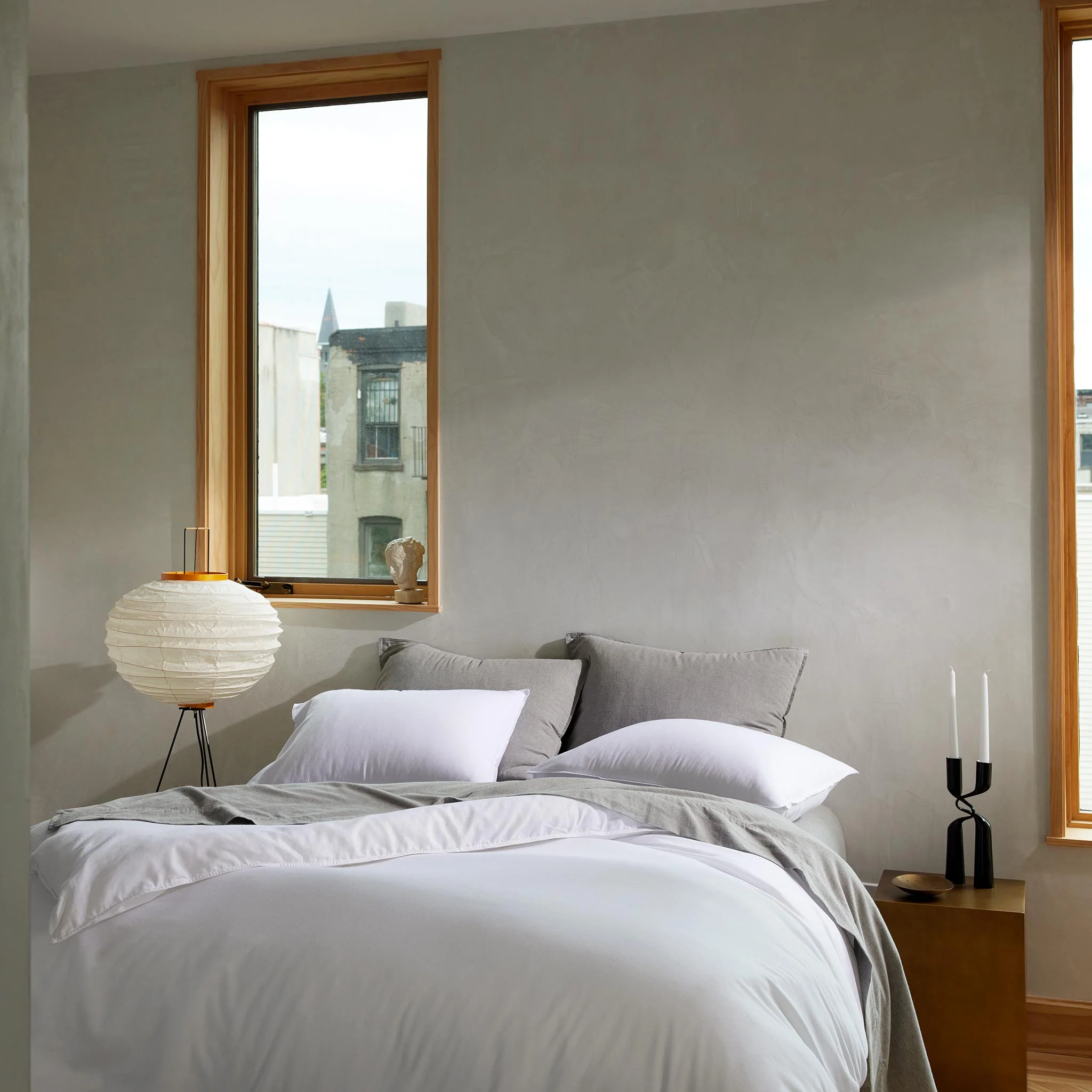 Heathered Cashmere Pillowcase Set