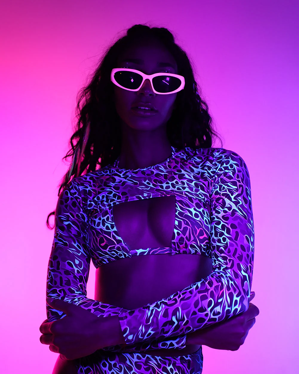 Cyber Chaos Ultra Crop Top