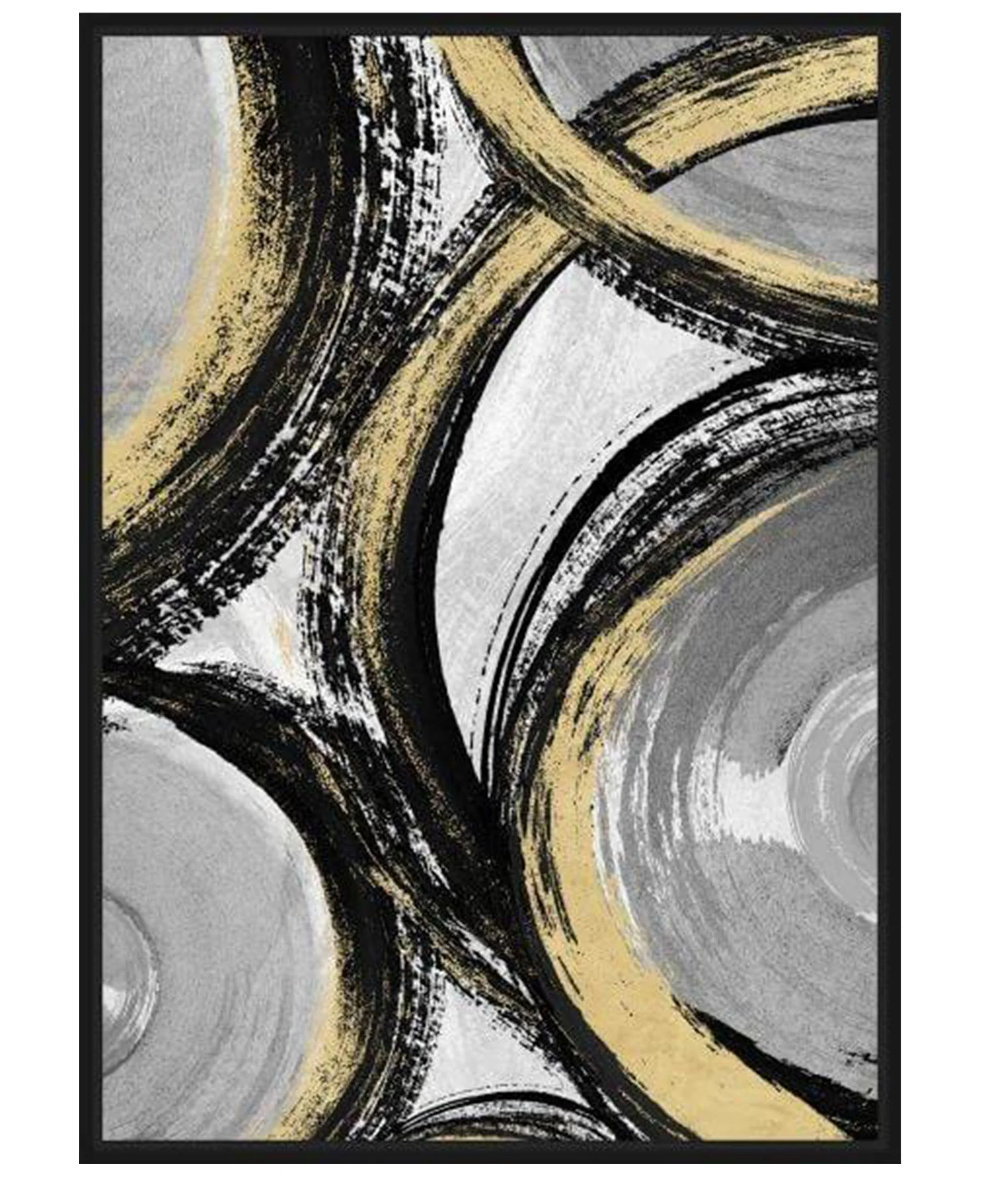 Elemental Range Unfinished Circles Frame - Grey