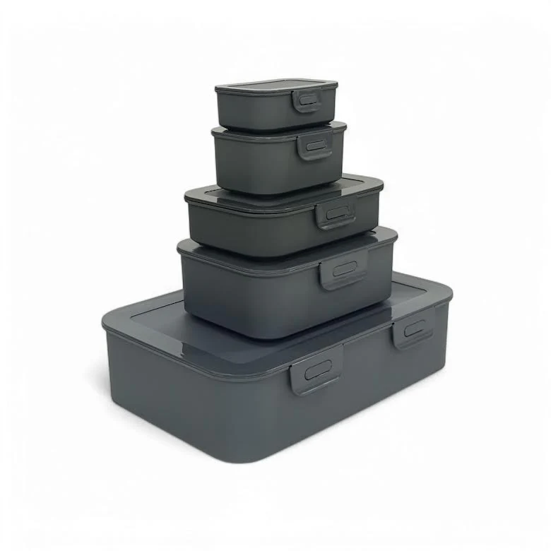 CH 5 Piece Container Set Grey