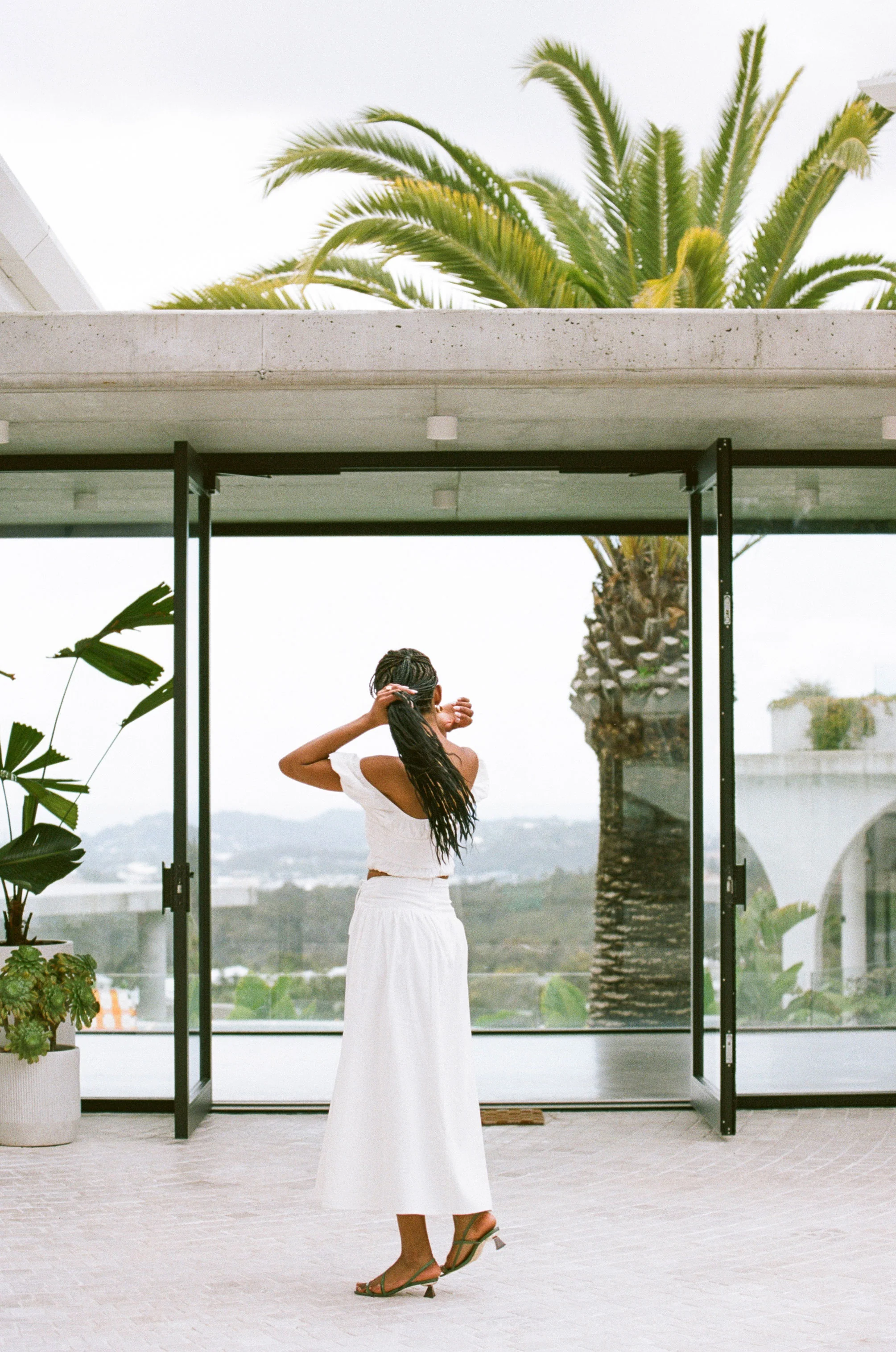 SAMPLE-Dahana Midi Skirt