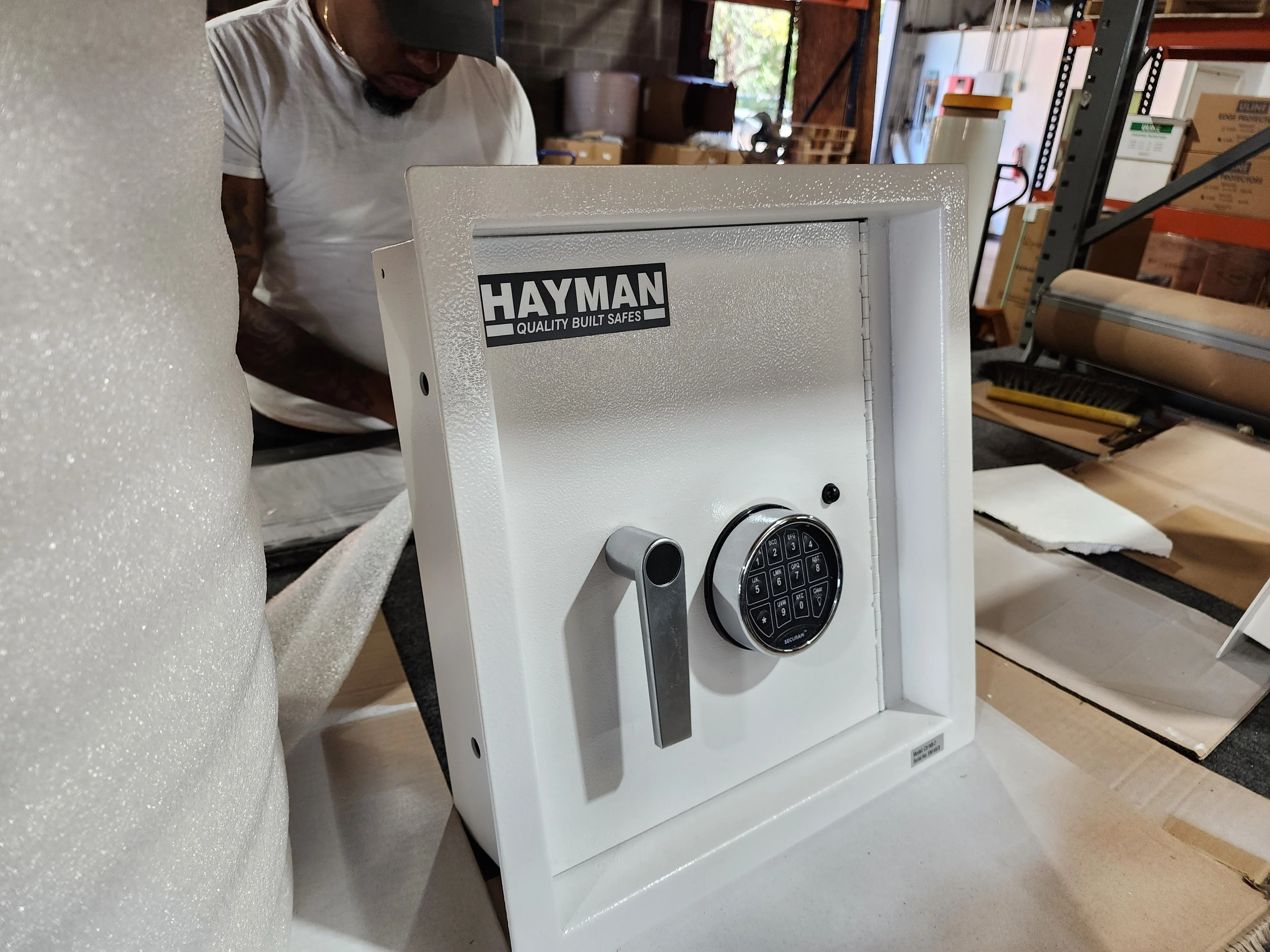 Hayman WS-7 Heavy Duty Wall Safe Blemished