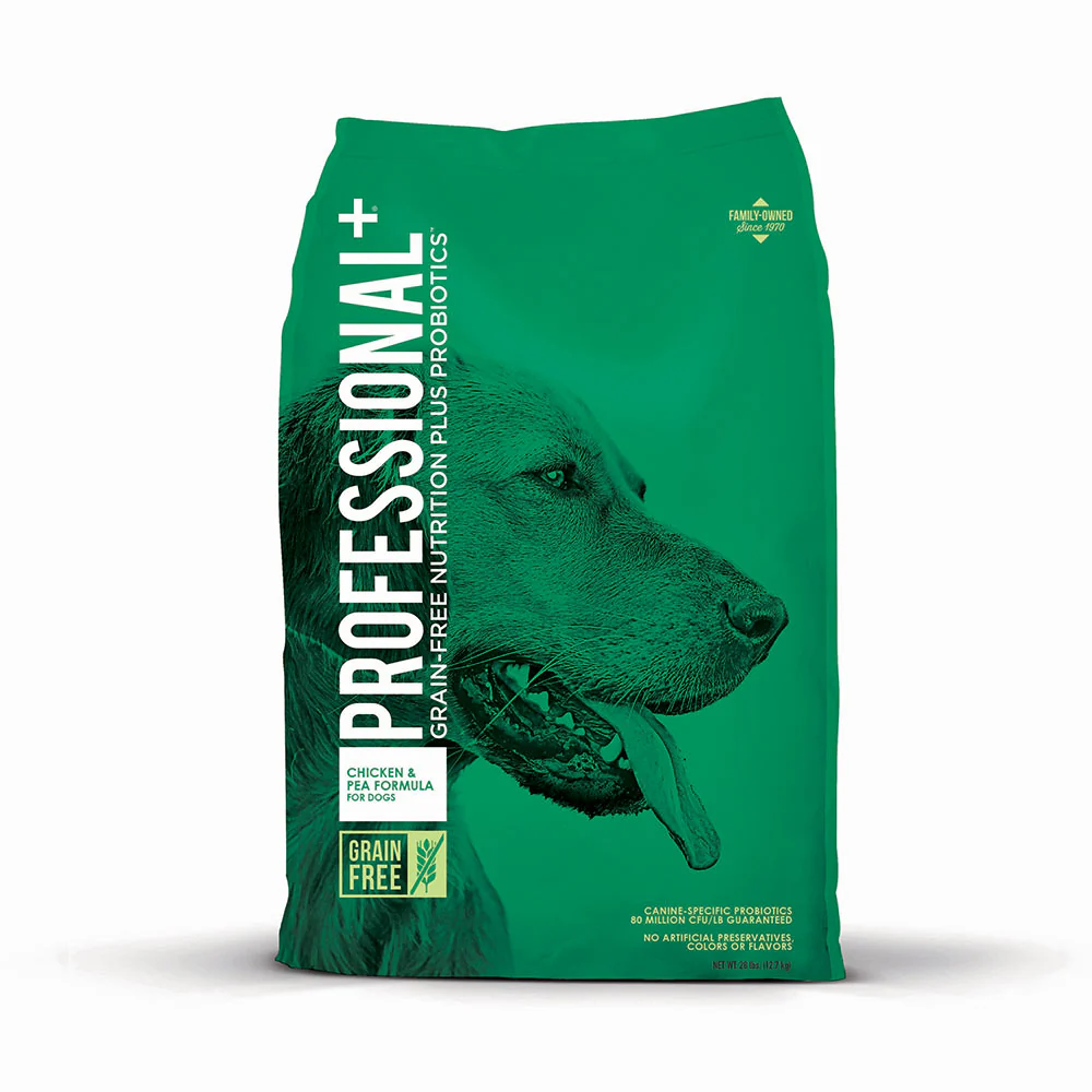 Professional+ Chicken & Pea Formula for Dogs 28 Lbs