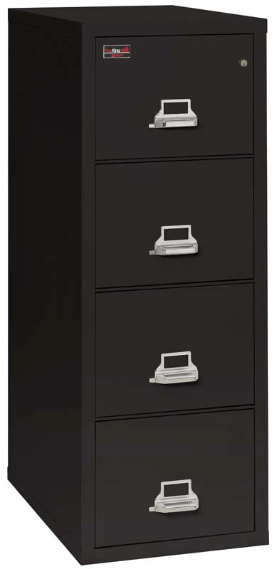FireKing 4-1956-2 Two-Hour Four Drawer Vertical Letter Fire File Cabinet