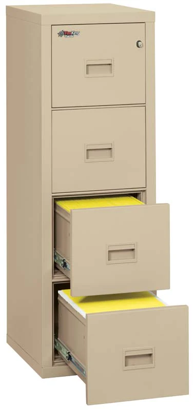 FireKing 4R1822-C Four Drawer Turtle Vertical 22