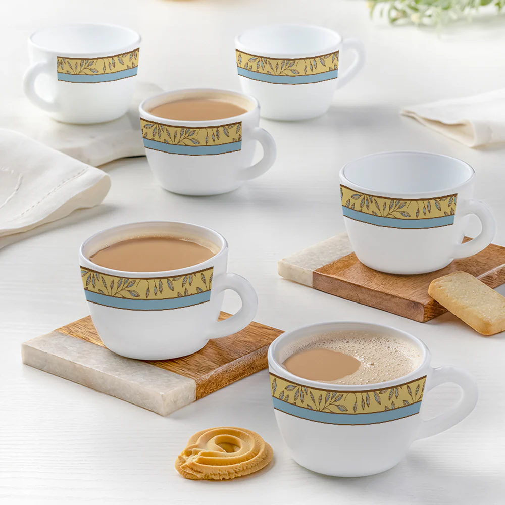 Larah By Borosil Sunhara Cup Set