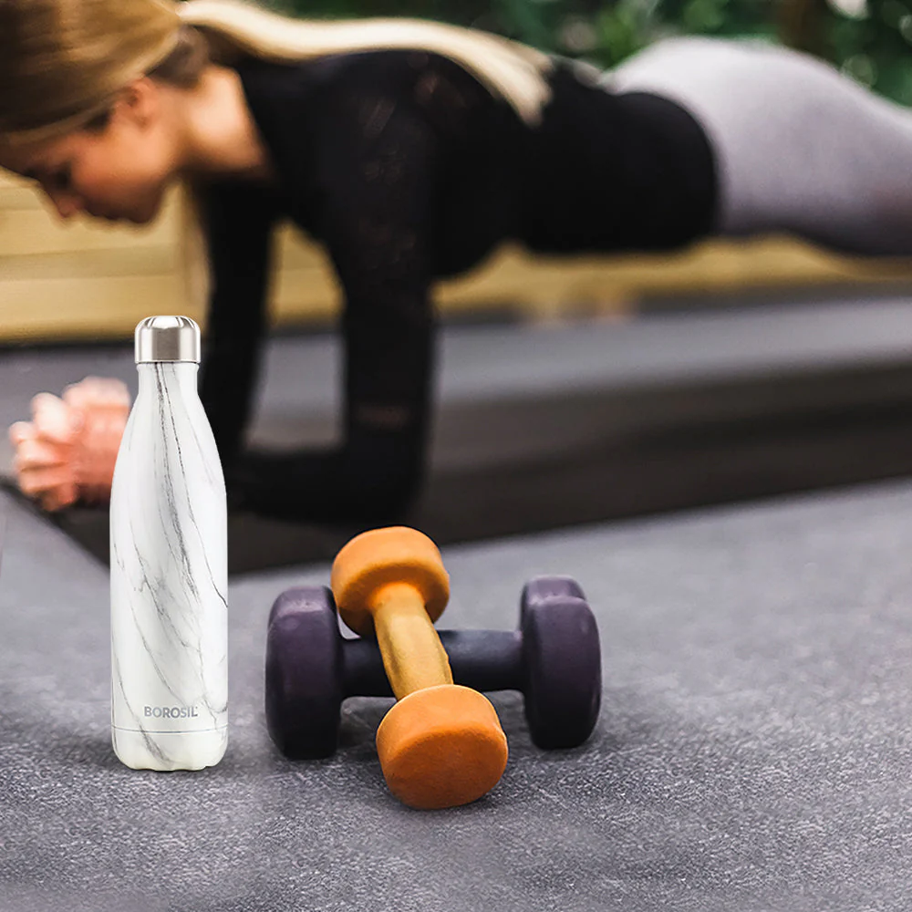 Borosil Bolt Marble, 750ml