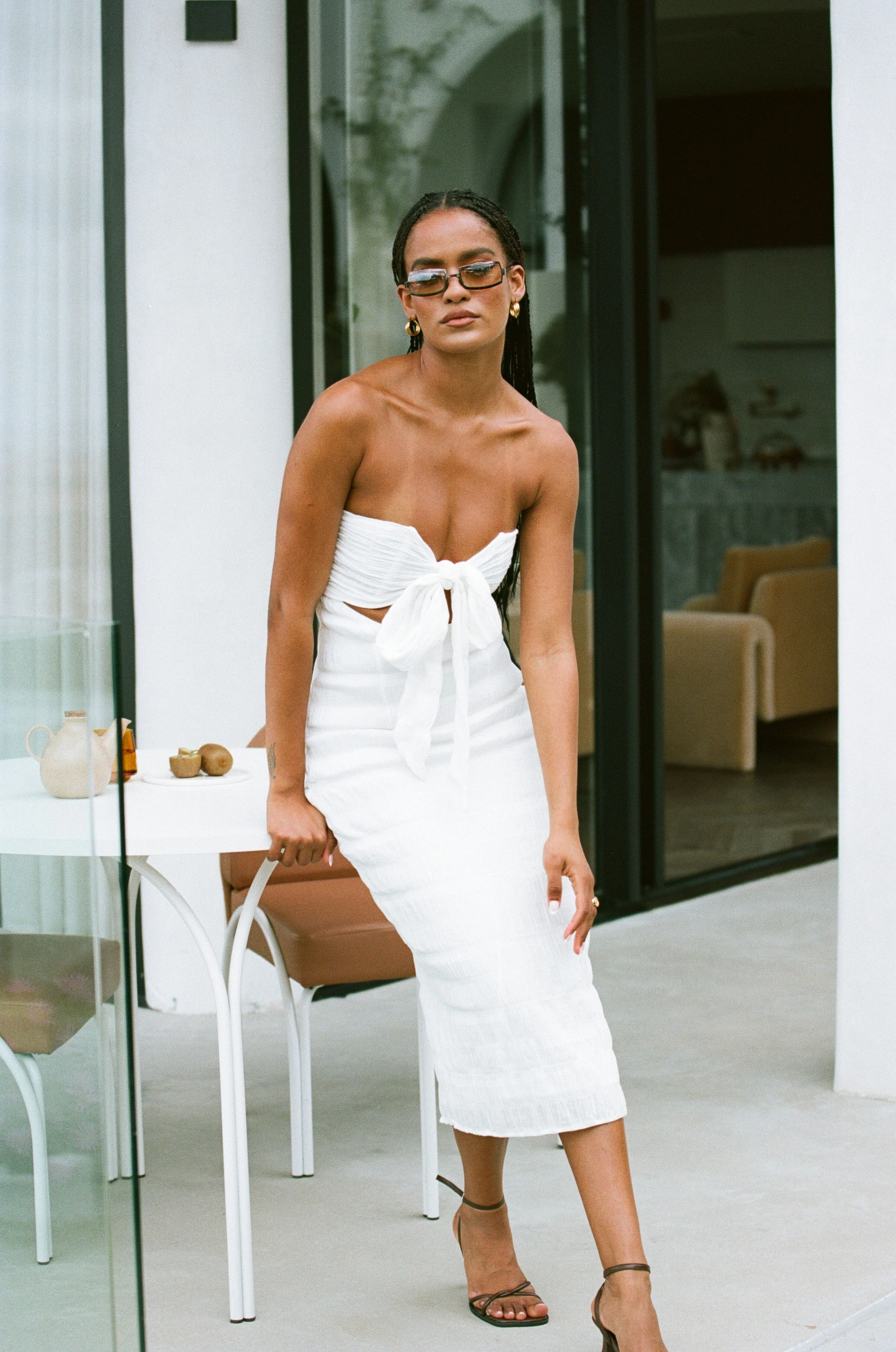 SAMPLE-Arlet Halter Dress