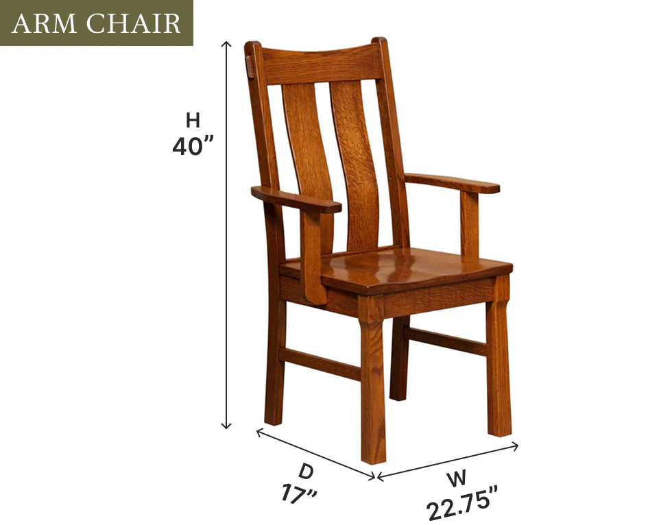Amish Beaumont Dining Chair