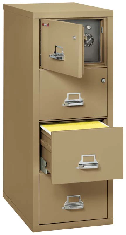 FireKing 4-2131-CSF 4 Drawer Legal Safe In A Fire File Cabinet
