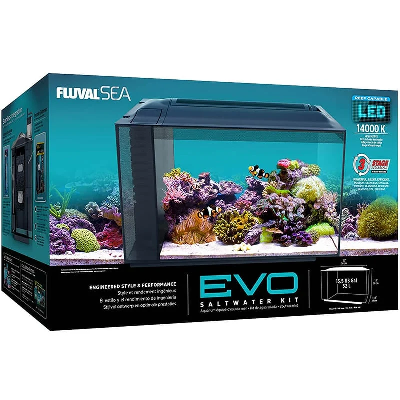 Fluval Evo Aquarium Kit Black