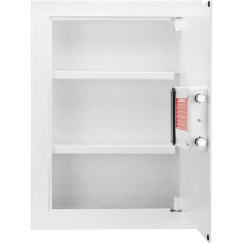 Barska AX13030 White Biometric Wall Safe