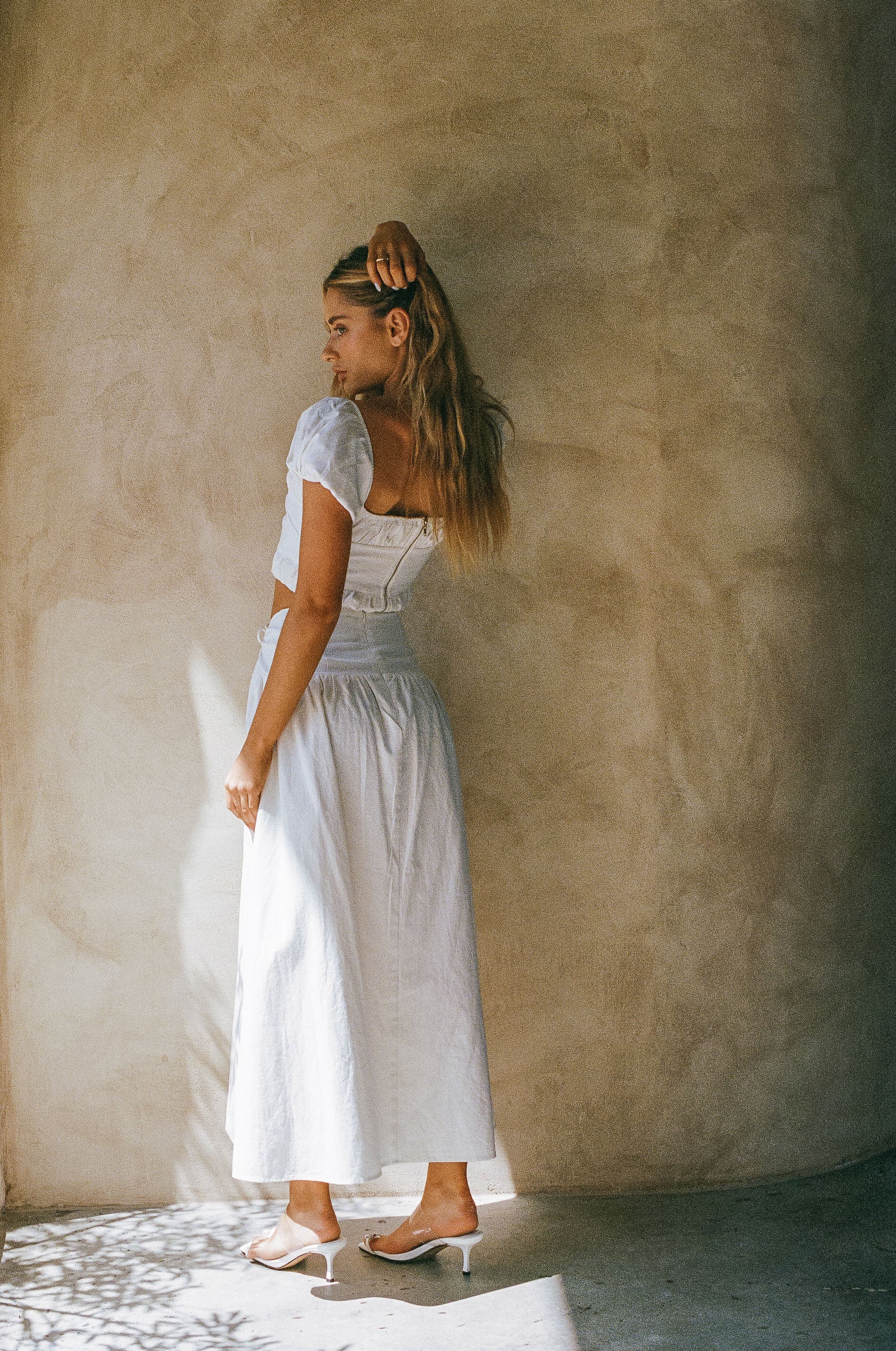 SAMPLE-Dahana Midi Skirt