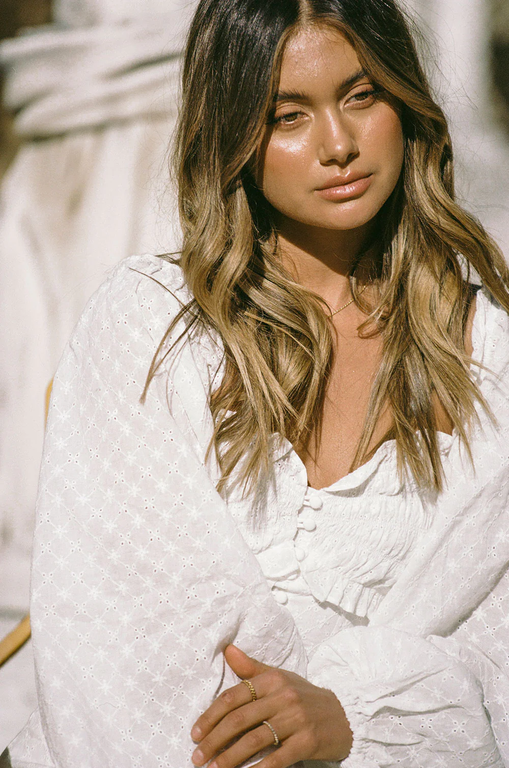 SAMPLE-Dion Button Dress