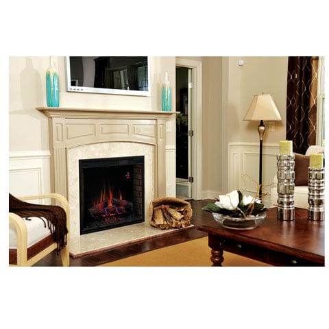 ClassicFlame 39-In LED Builders Electric Firebox with Fixed Glass