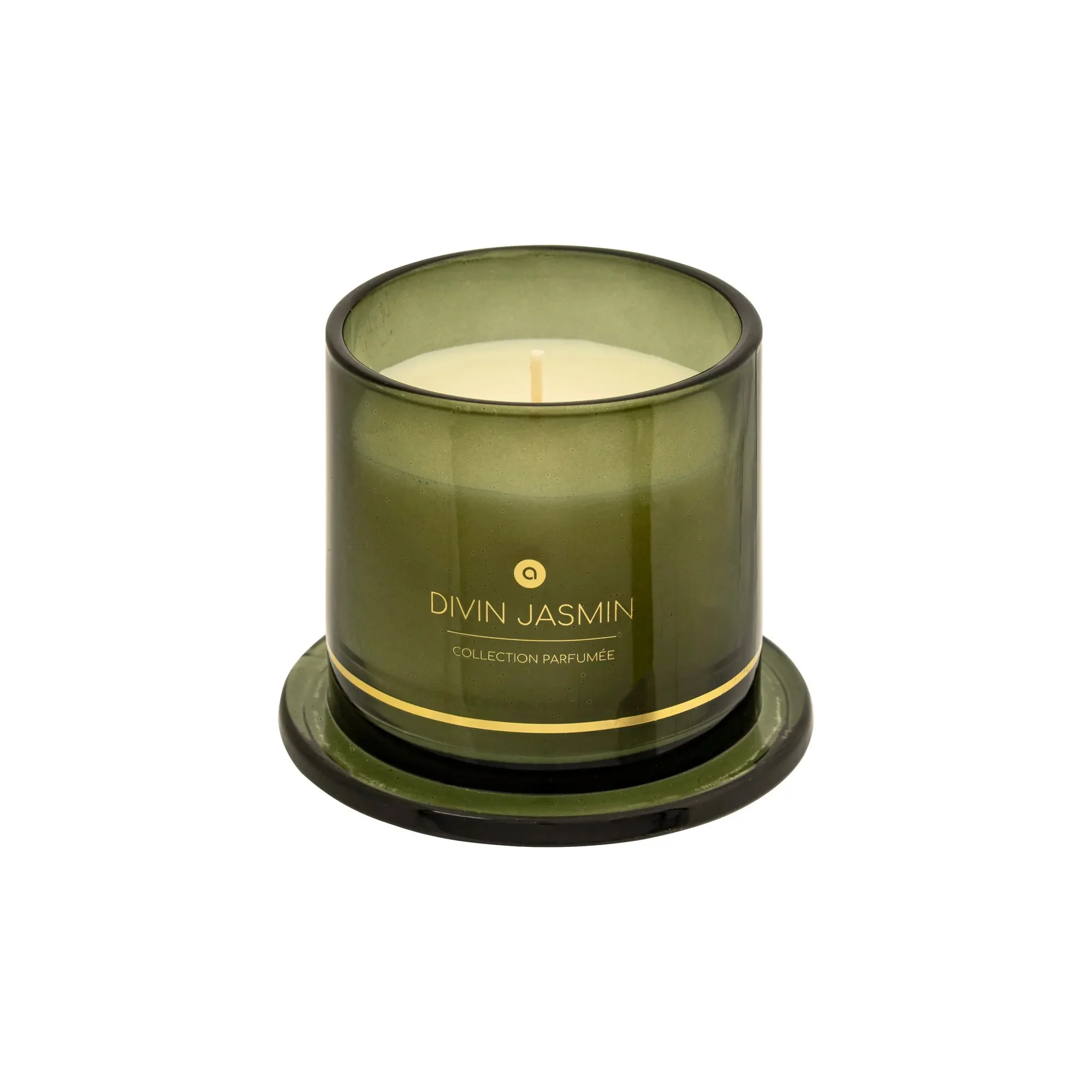 Atmosphera 240g Ilae Jasmine Scented Candle Green
