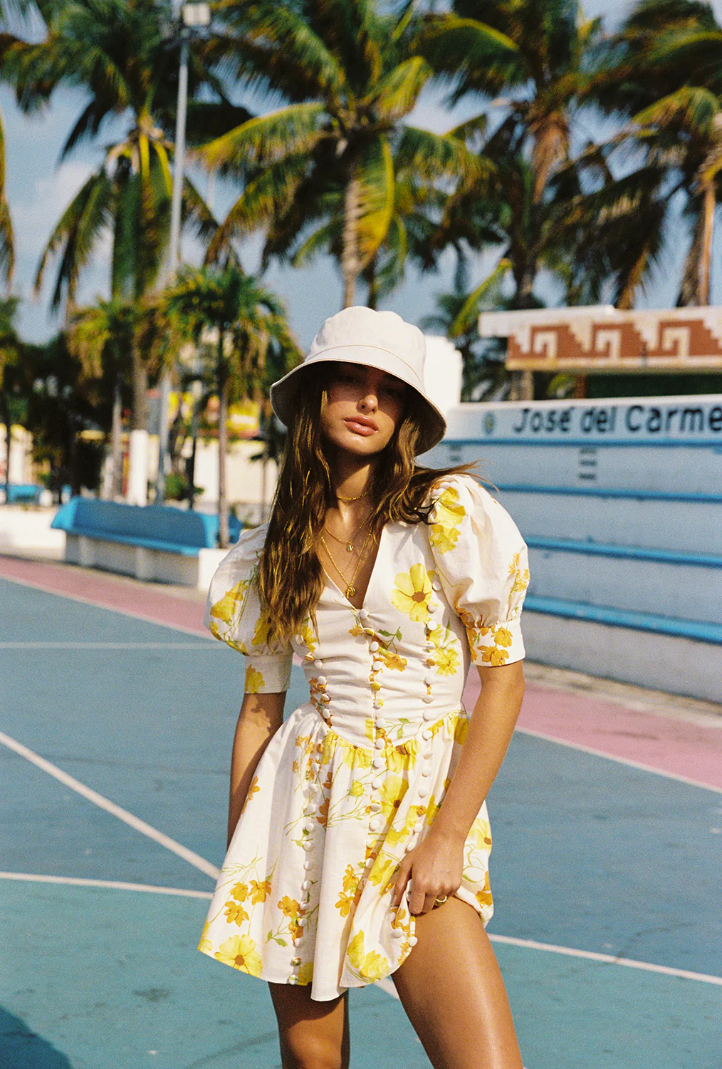 SAMPLE-Deon Button Dress