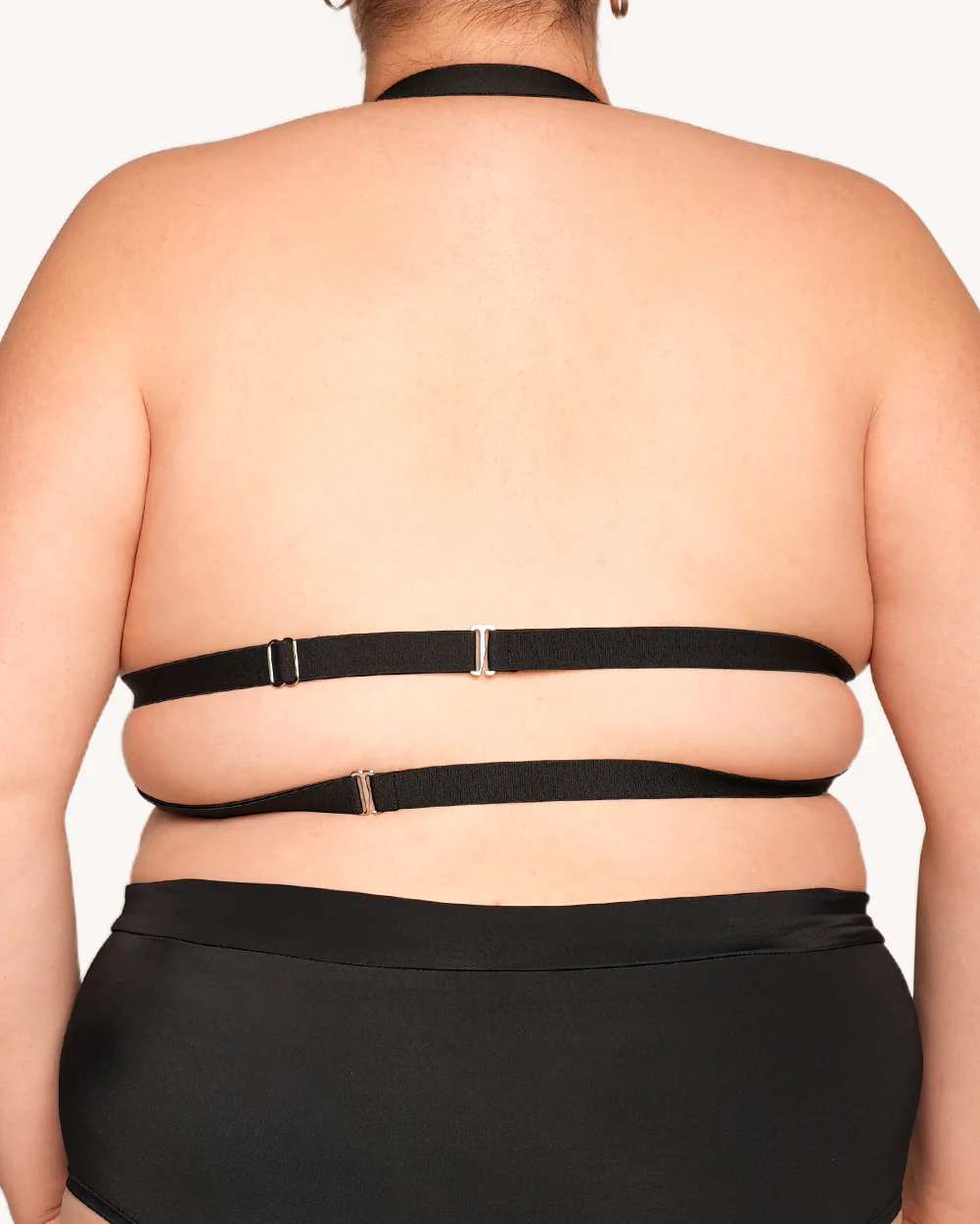 Rave On Halter Top - Black