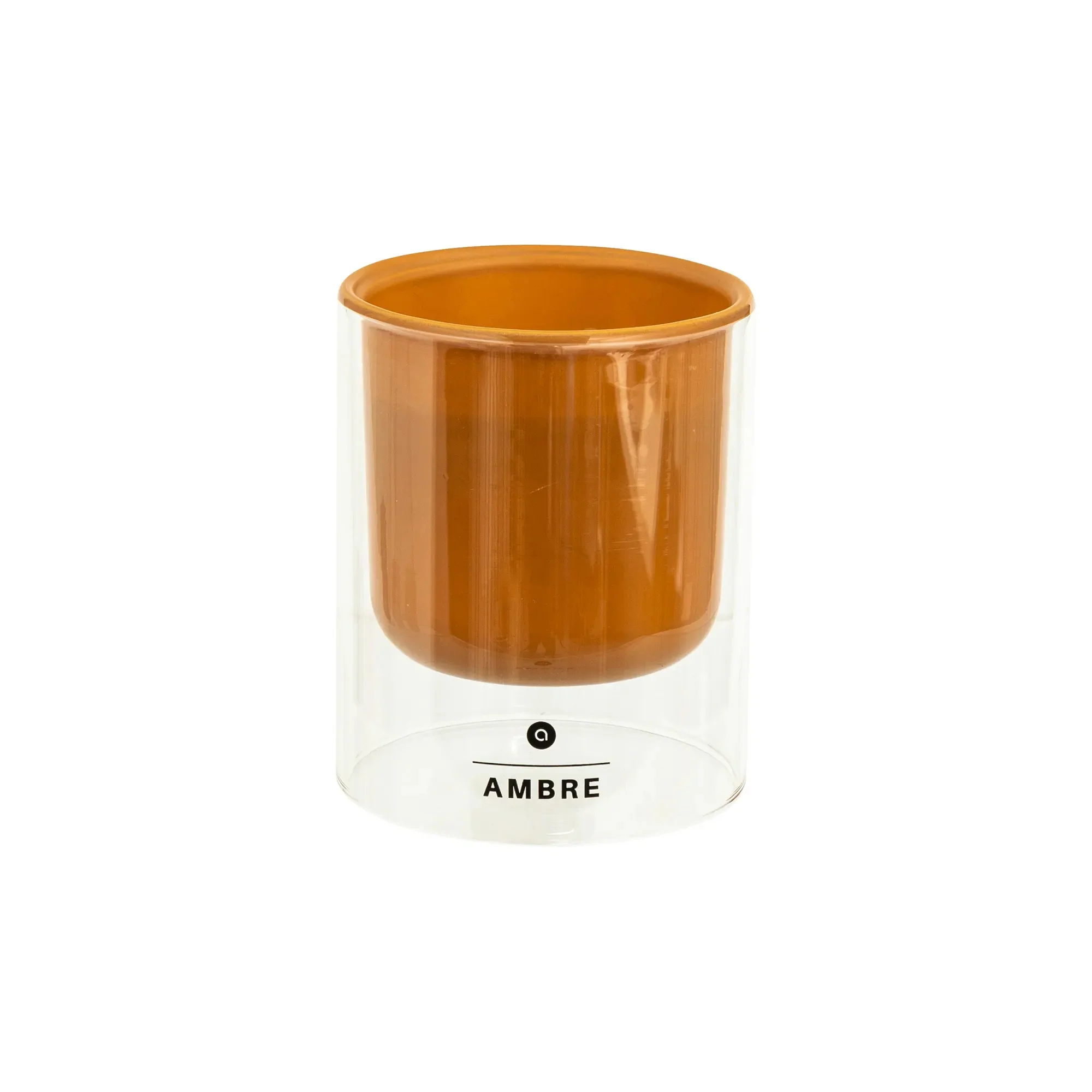 Atmosphera 220g Ilan Amber Scented Candle Orange