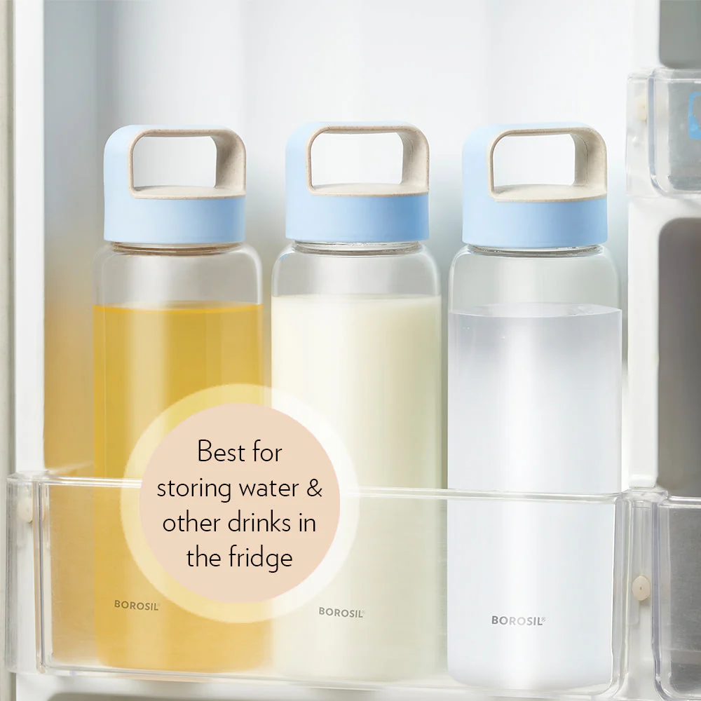 Crysto Clear Glass Bottle