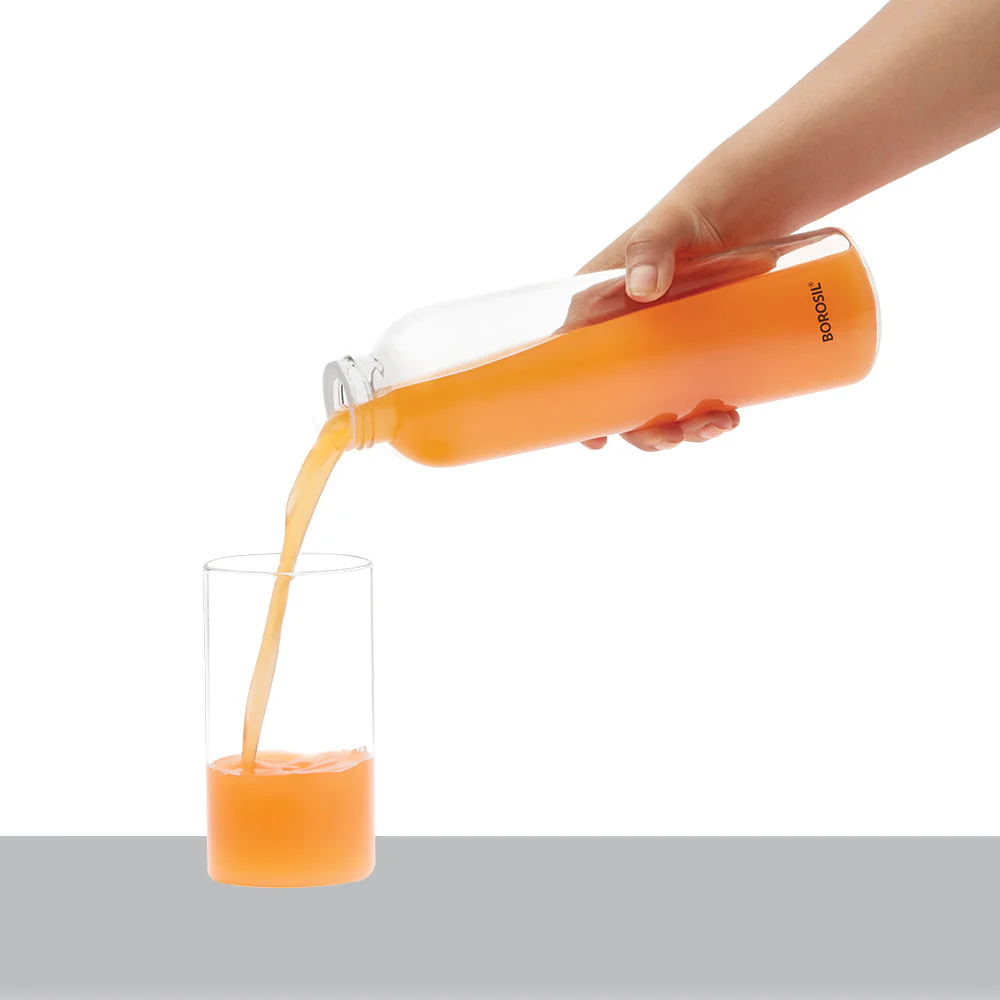 Crysto Slim Glass Bottle
