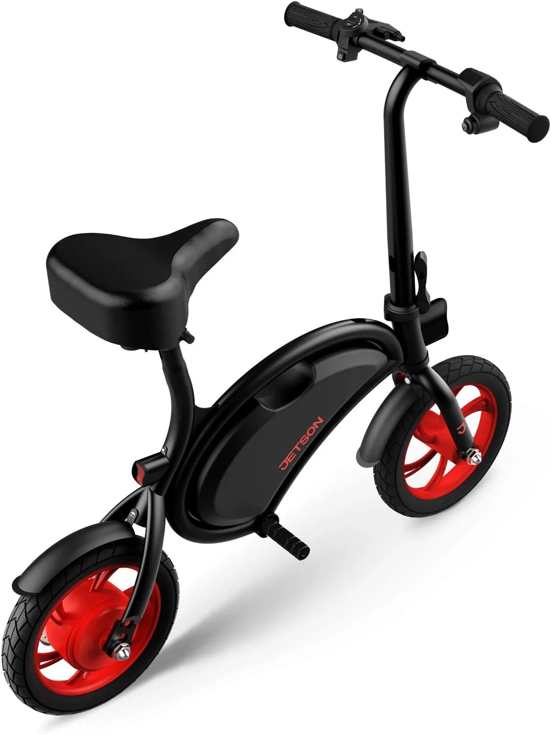 Folding Electric Ride On, Easy-Folding Built-In Carrying Handle, Lightweight Frame, LED Headlight, Rechargeable Battery, Ages 12+