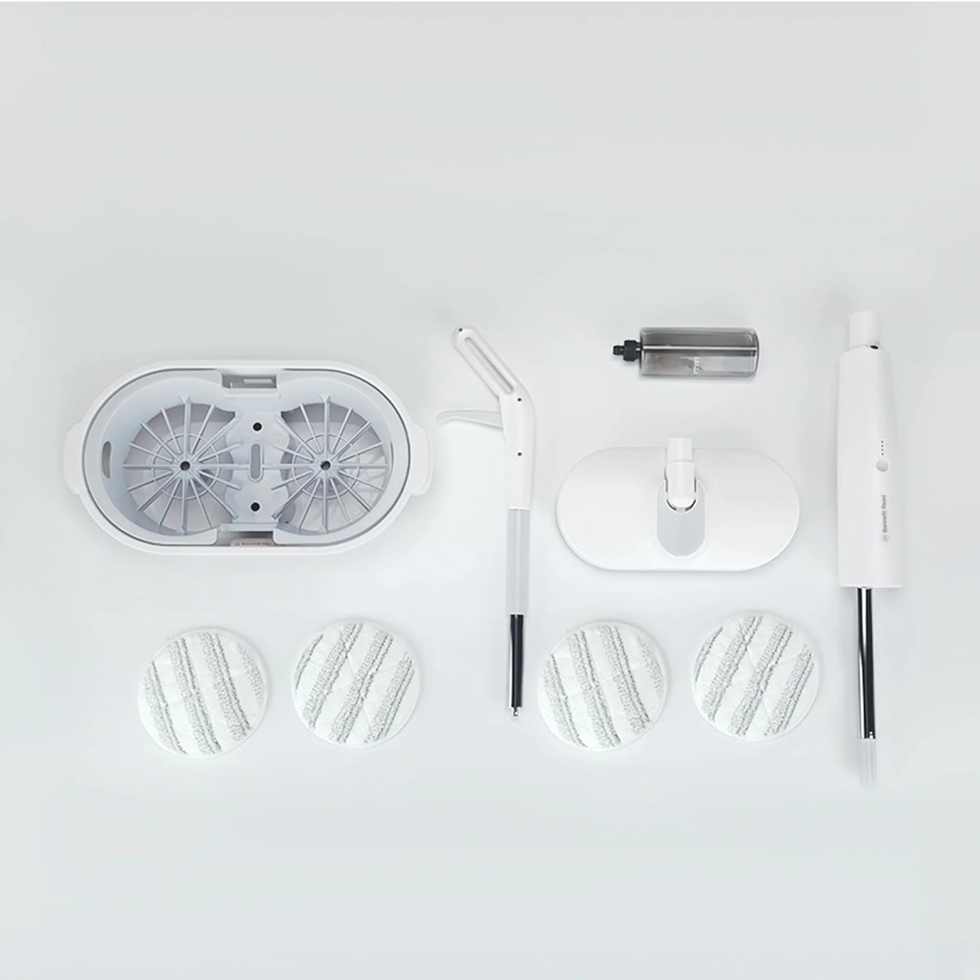 Bennett Read Duo Spin Self-Cleaning Electric Spin Mop Grey