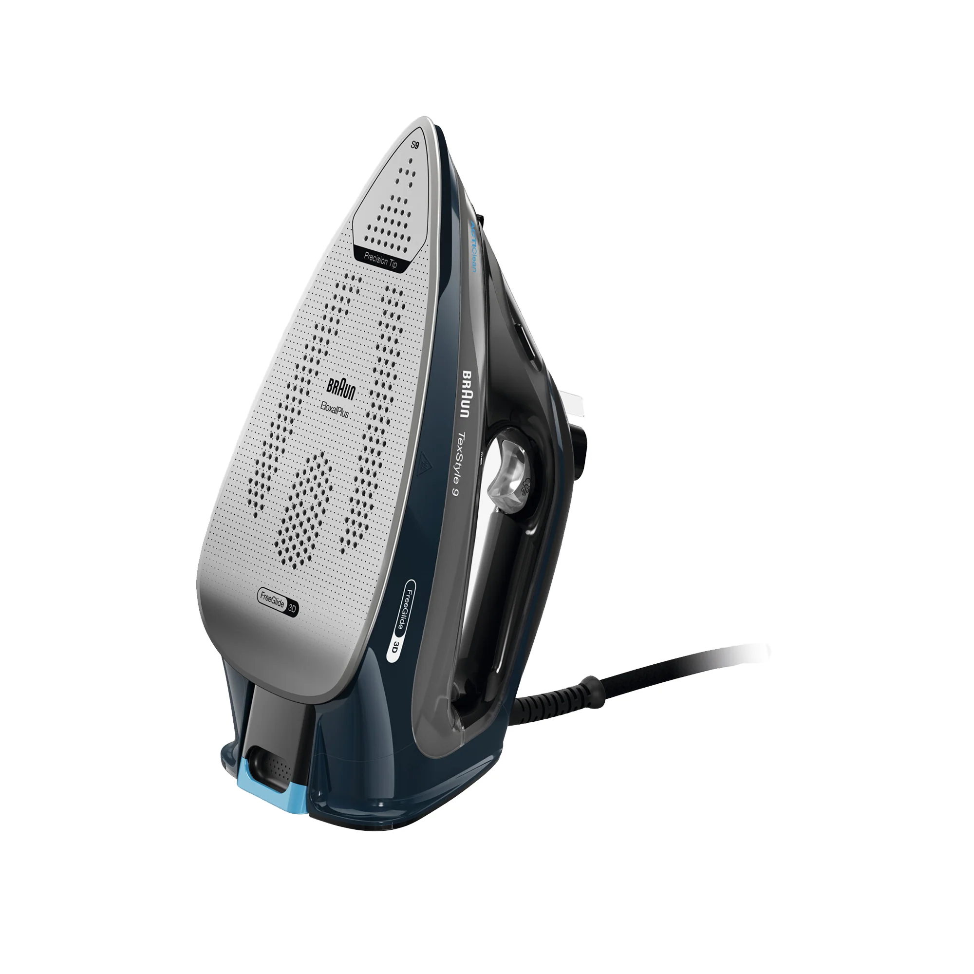 Braun 3200W TexStyle 9 Steam Iron Blue