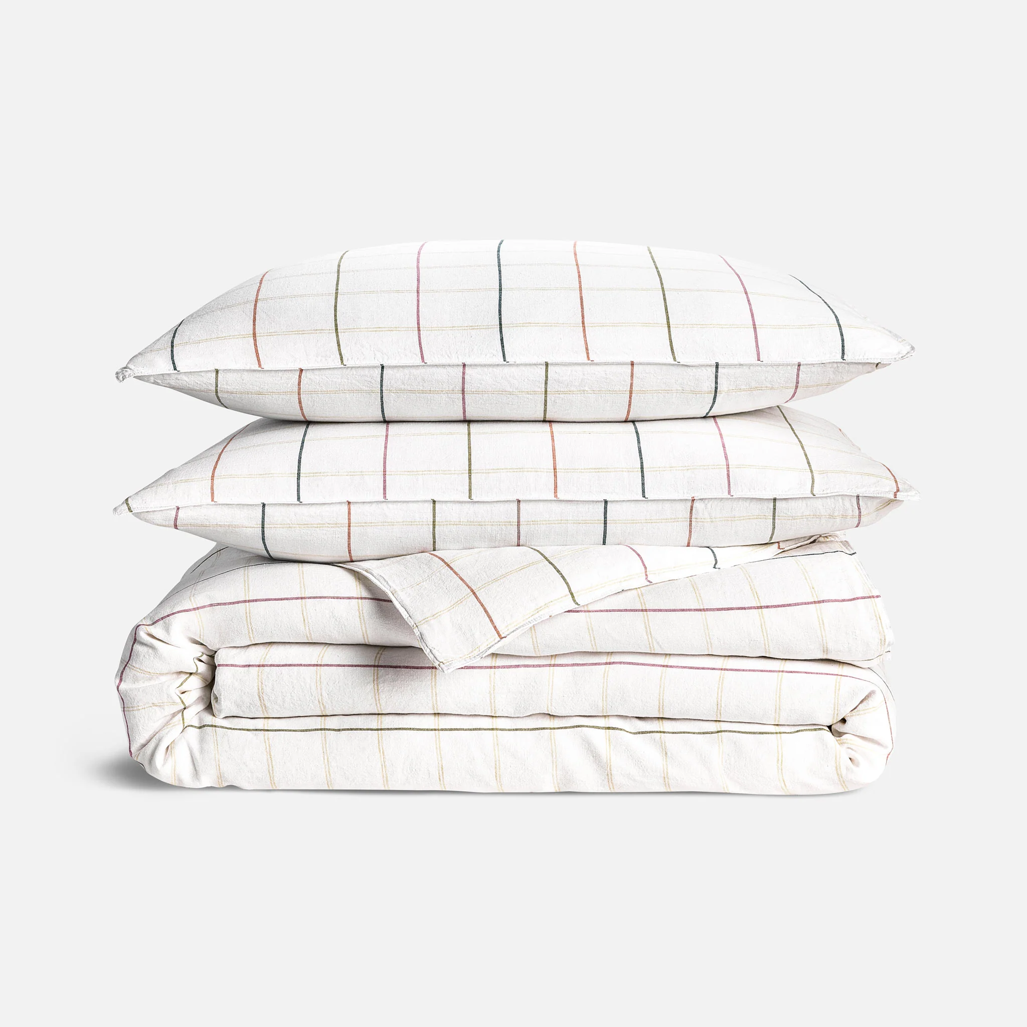 Washed European Linen Duvet Set