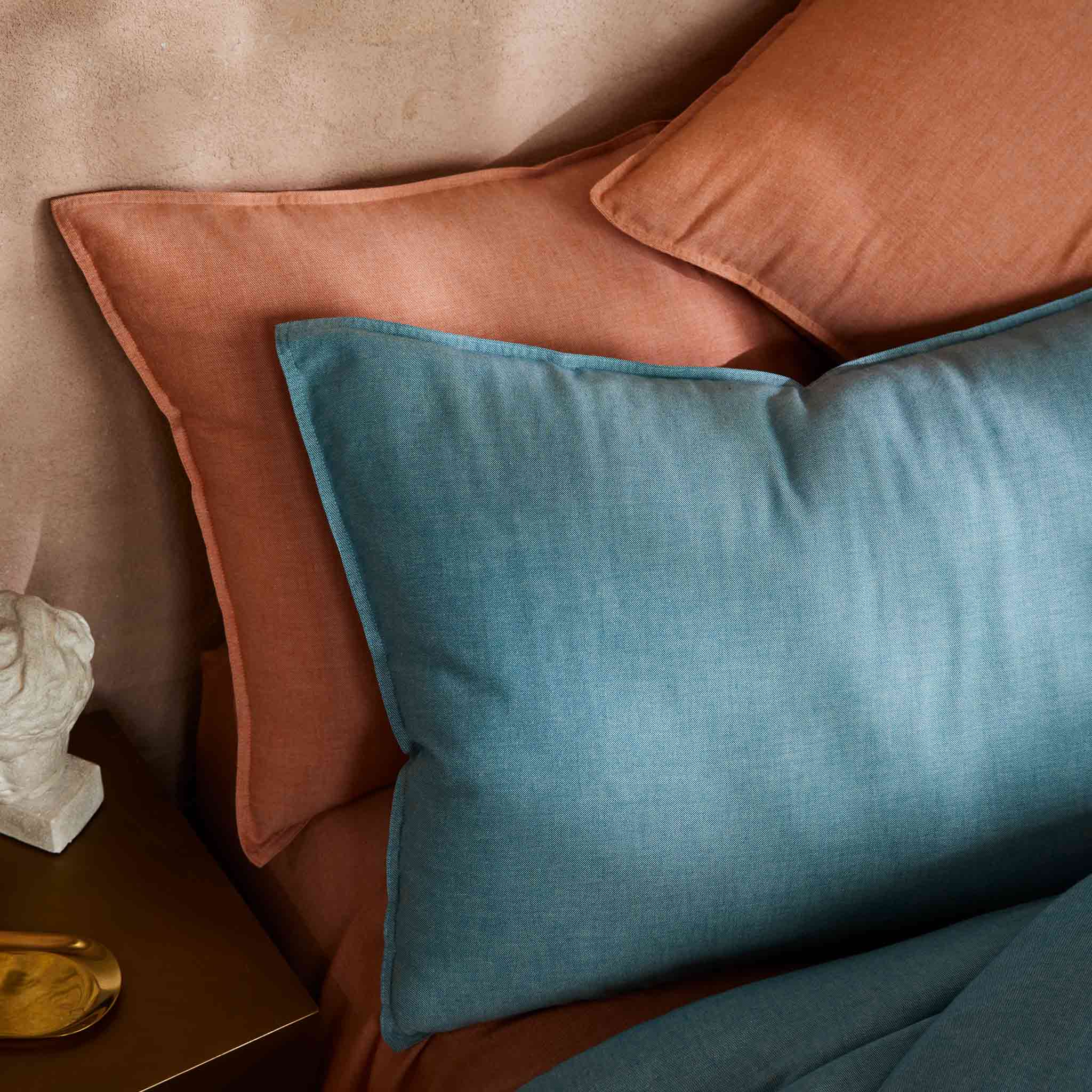 Heathered Cashmere Pillowcase Set