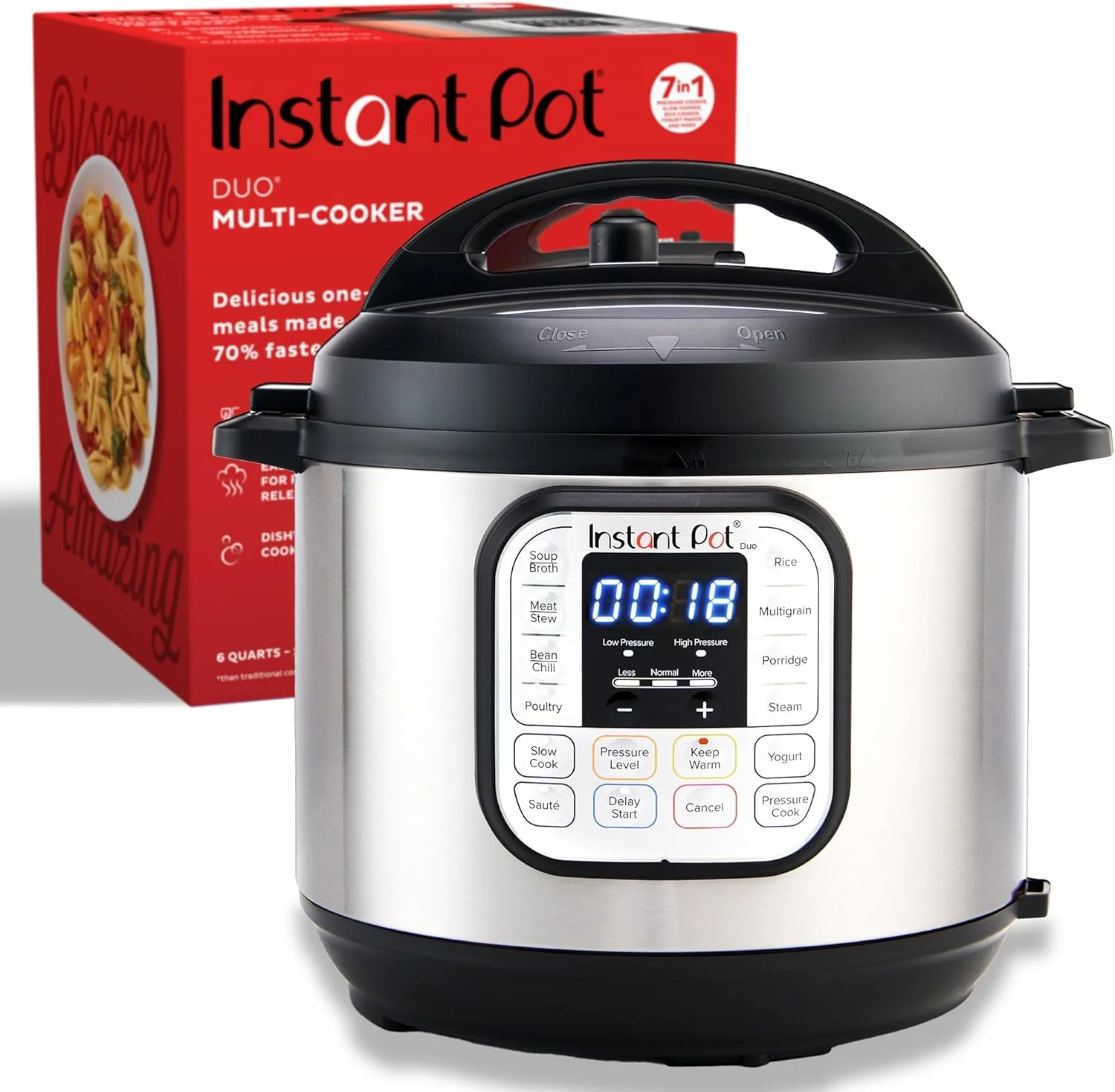 7-in-1 Stainless Steel Multi-Cooker