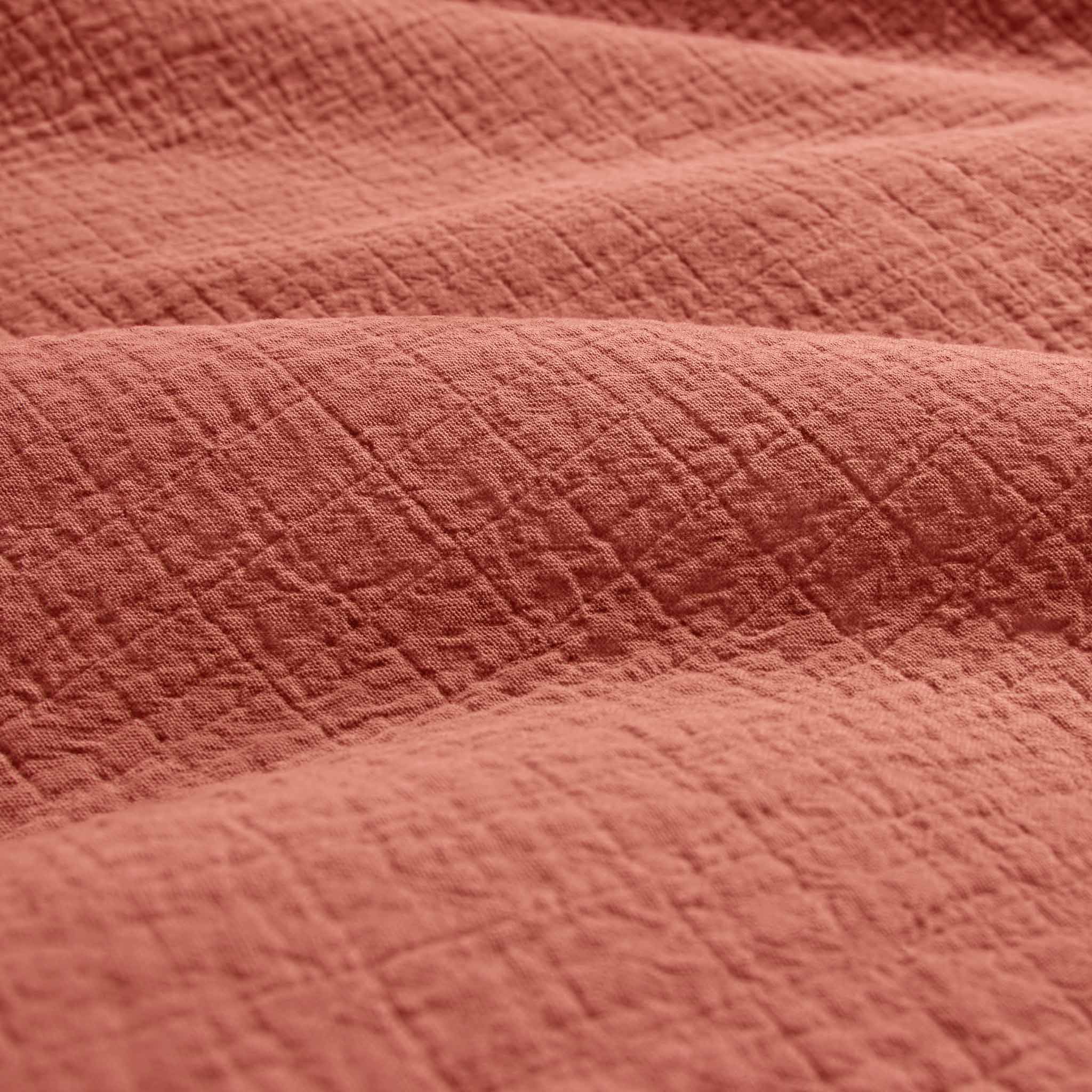 Lightweight Grid Cotton Bed Blanket - Last Call