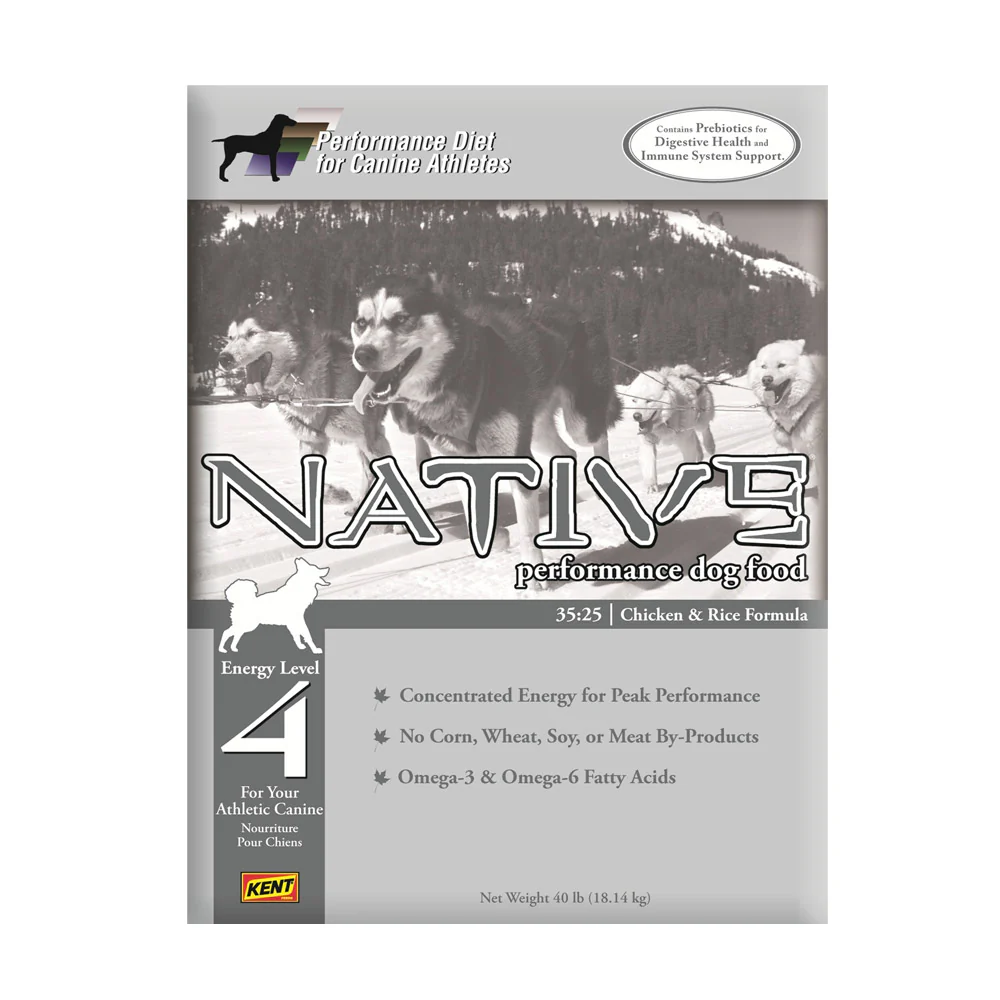 Kent Native® Chicken Meal & Rice Formula Level 4 Dog Food 40 Lbs