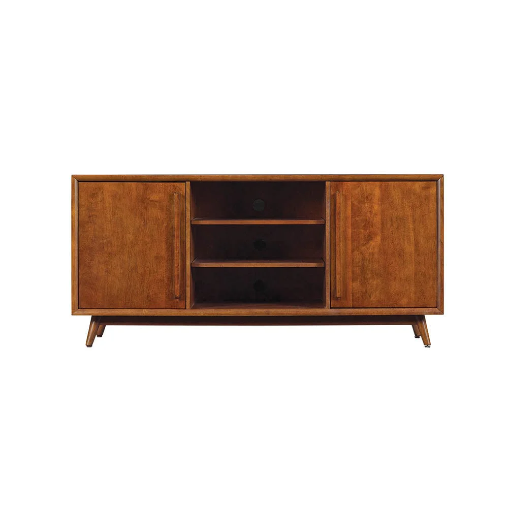 Theodore Media Console, Mahogany Cherry